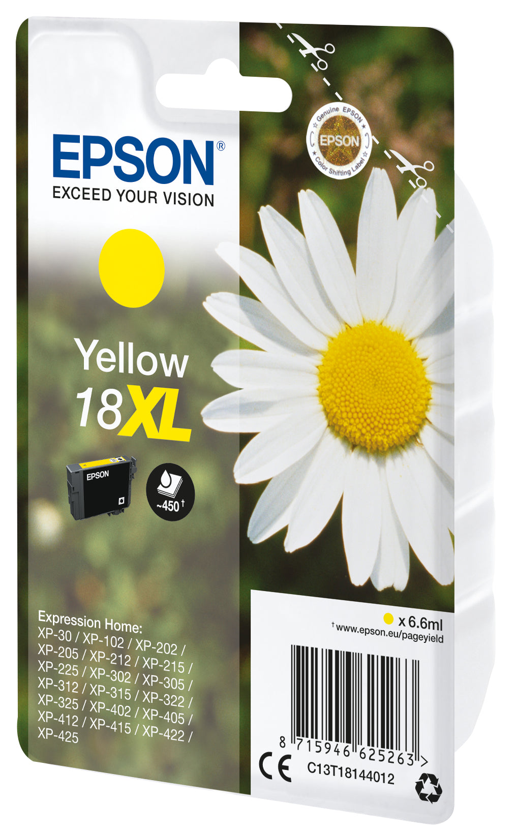 Epson Daisy Cartouche "Pâquerette" 18XL - Encre Claria Home J