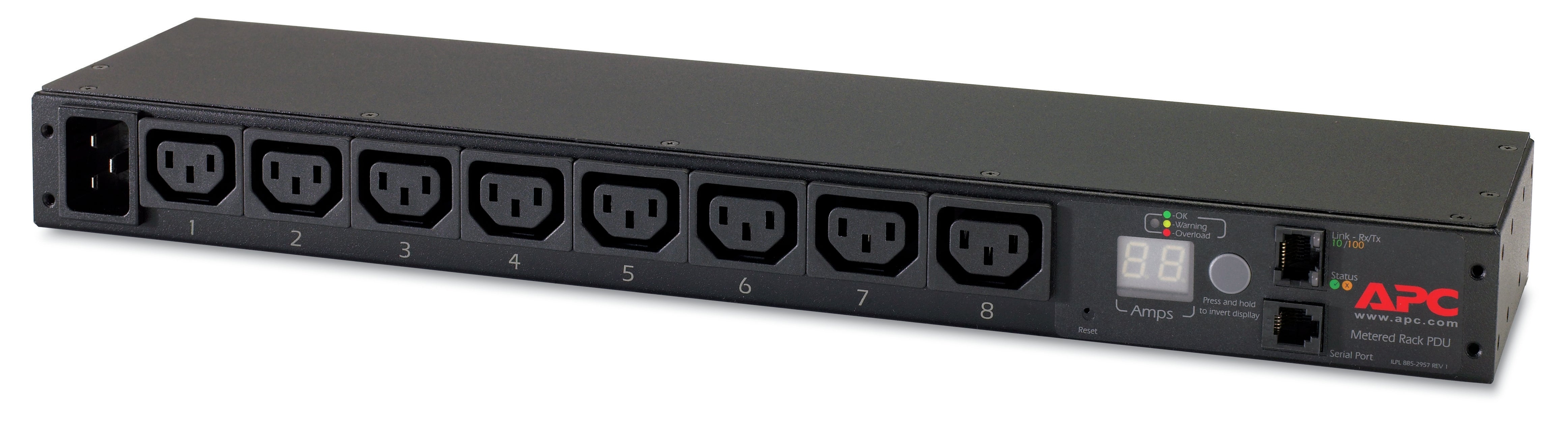 APC NetShelter Metered Rack PDU - Prises mesurées - 3300VA - 1U - 16A