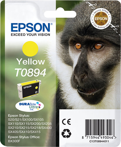 Epson Monkey Cartouche "Singe" - Encre DURABrite Ultra J