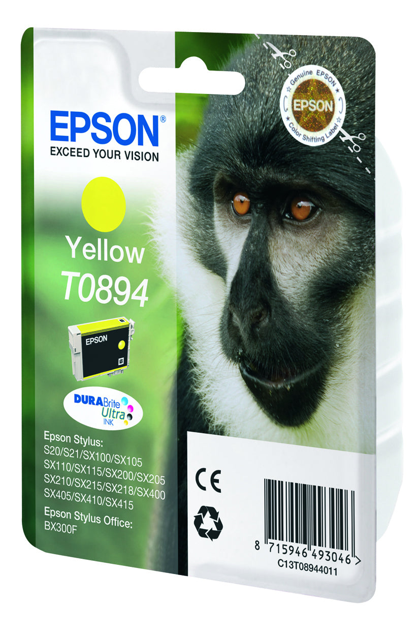 Epson Monkey Cartouche "Singe" - Encre DURABrite Ultra J