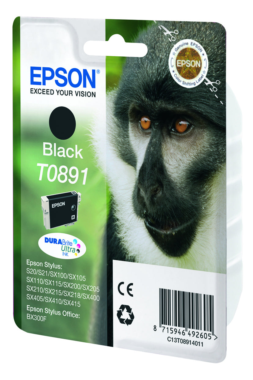 Epson Monkey Cartouche "Singe" - Encre DURABrite Ultra N