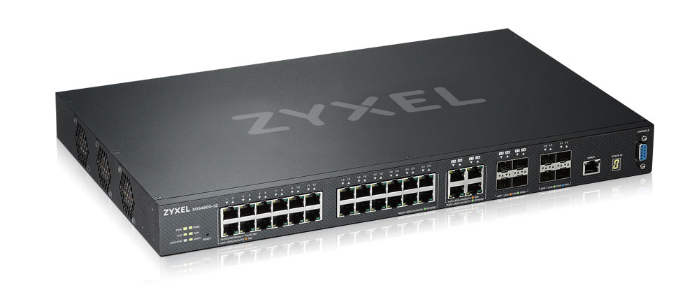 Zyxel XGS4600-32 Géré L3 Gigabit Ethernet (10/100/1000) Noir