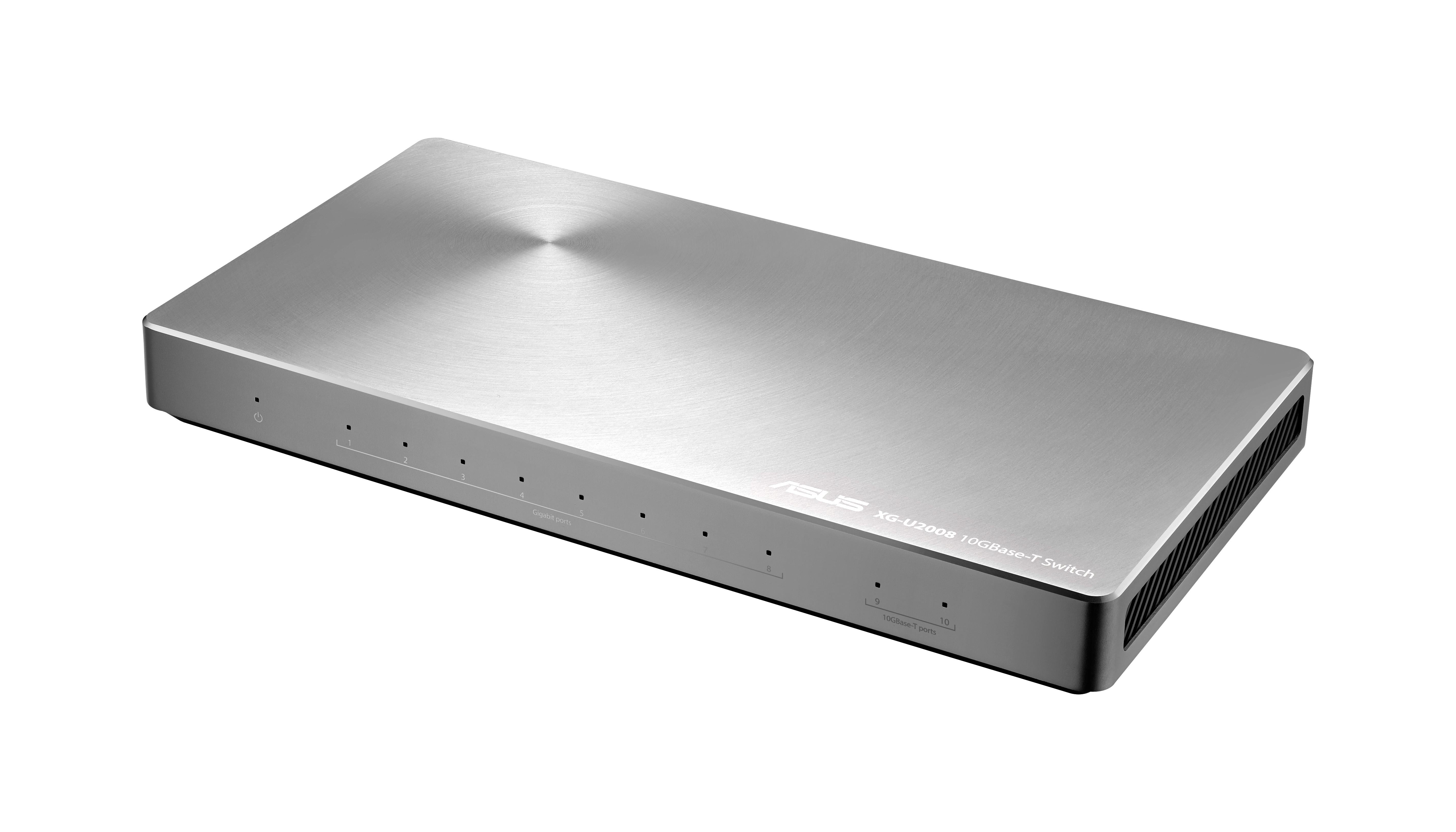 ASUS XG-U2008 Non-géré Gigabit Ethernet (10/100/1000) Argent