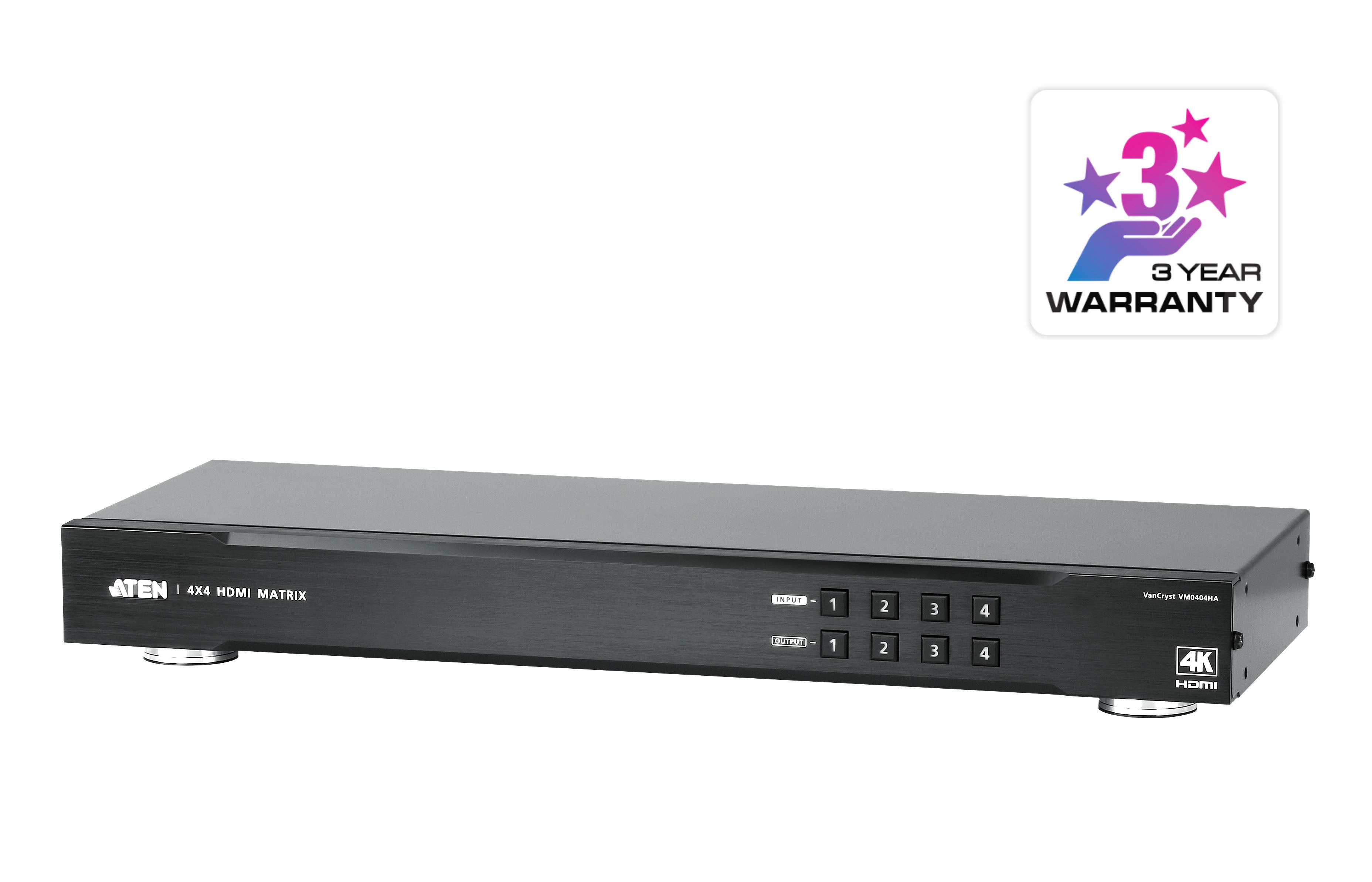 ATEN Commutateur matriciel HDMI 4K 4x4