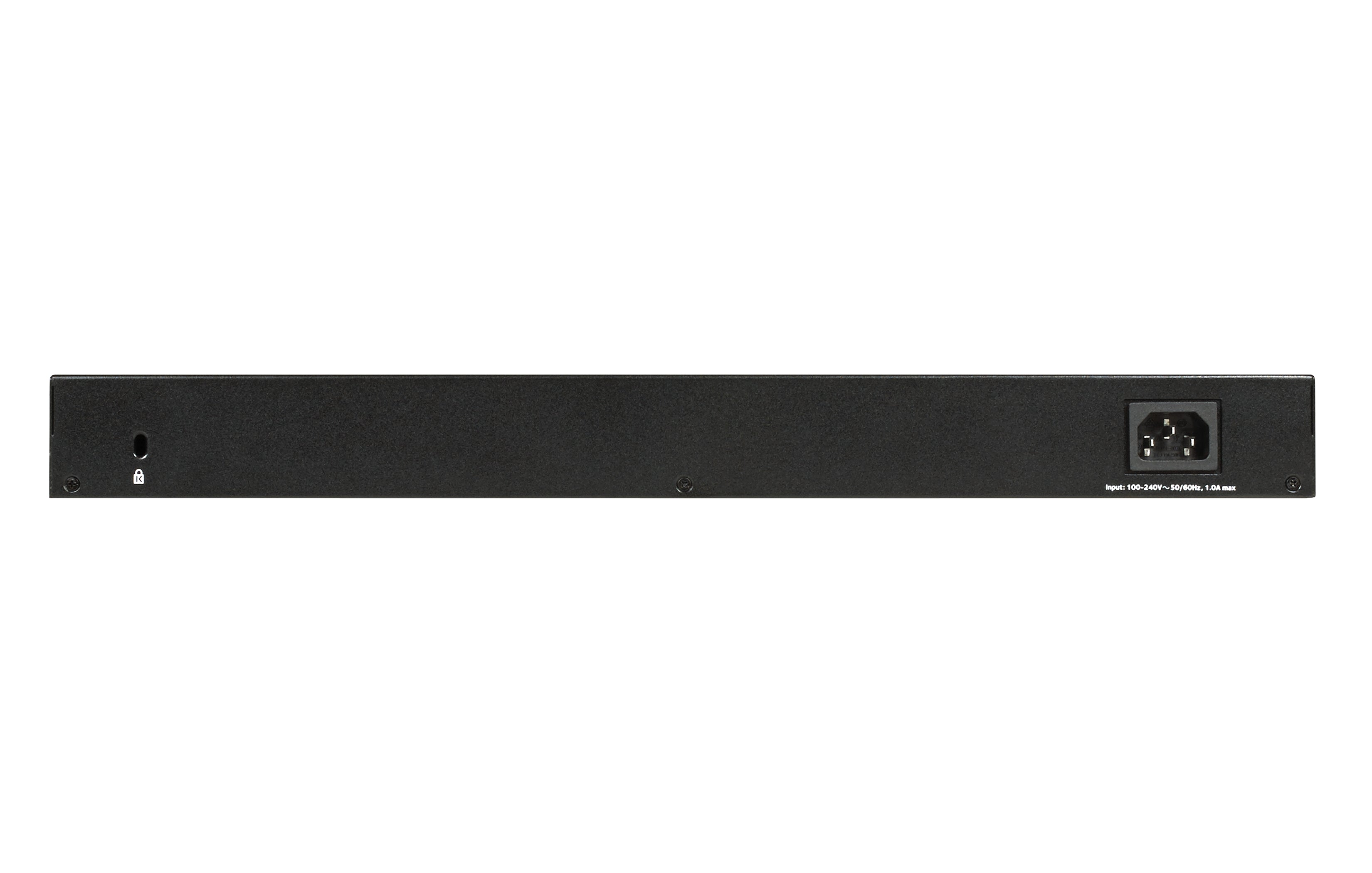 NETGEAR GS348 Non-géré Gigabit Ethernet (10/100/1000) 1U Noir