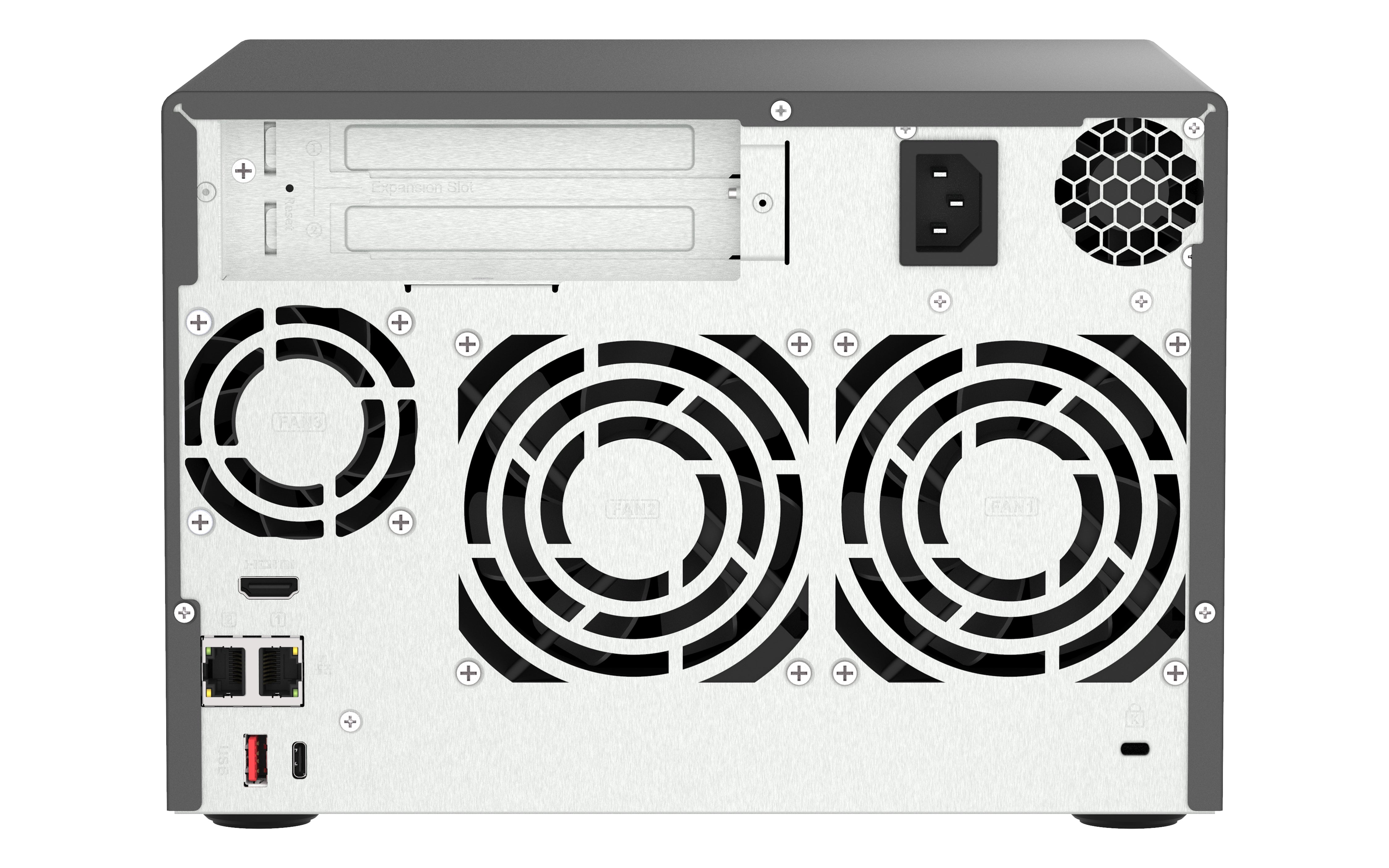 QNAP TVS-H674 NAS Tower Intel® Core™ i5 i5-12400 32 Go DDR4 0 To QuTS hero Noir