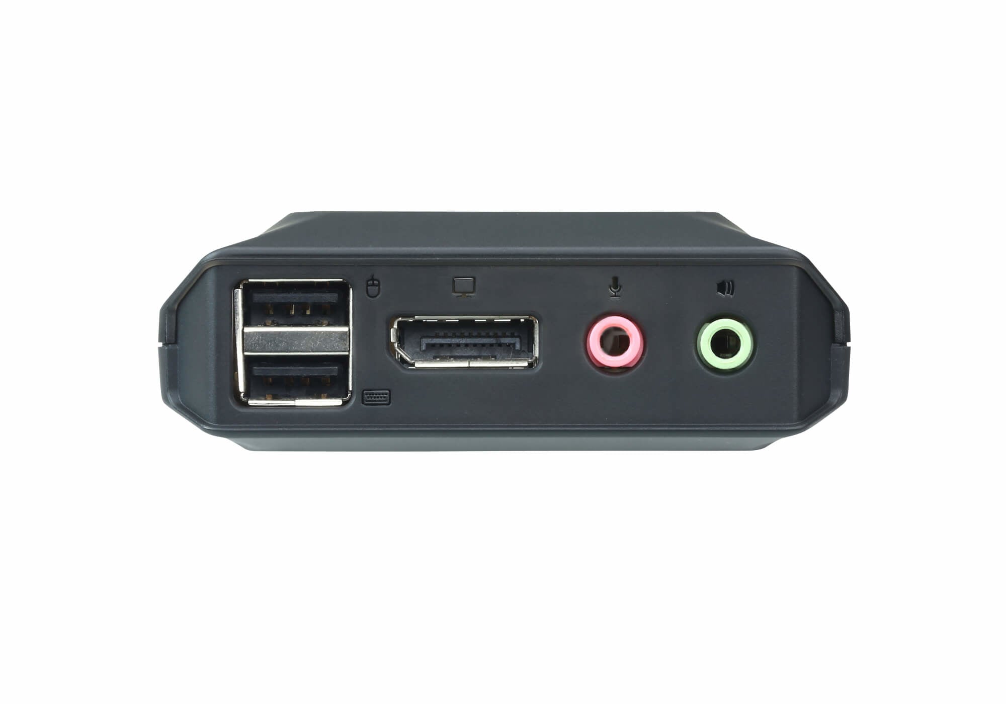 ATEN Commutateur KVM câble DisplayPort USB 2 ports avec sélecteur de port distant