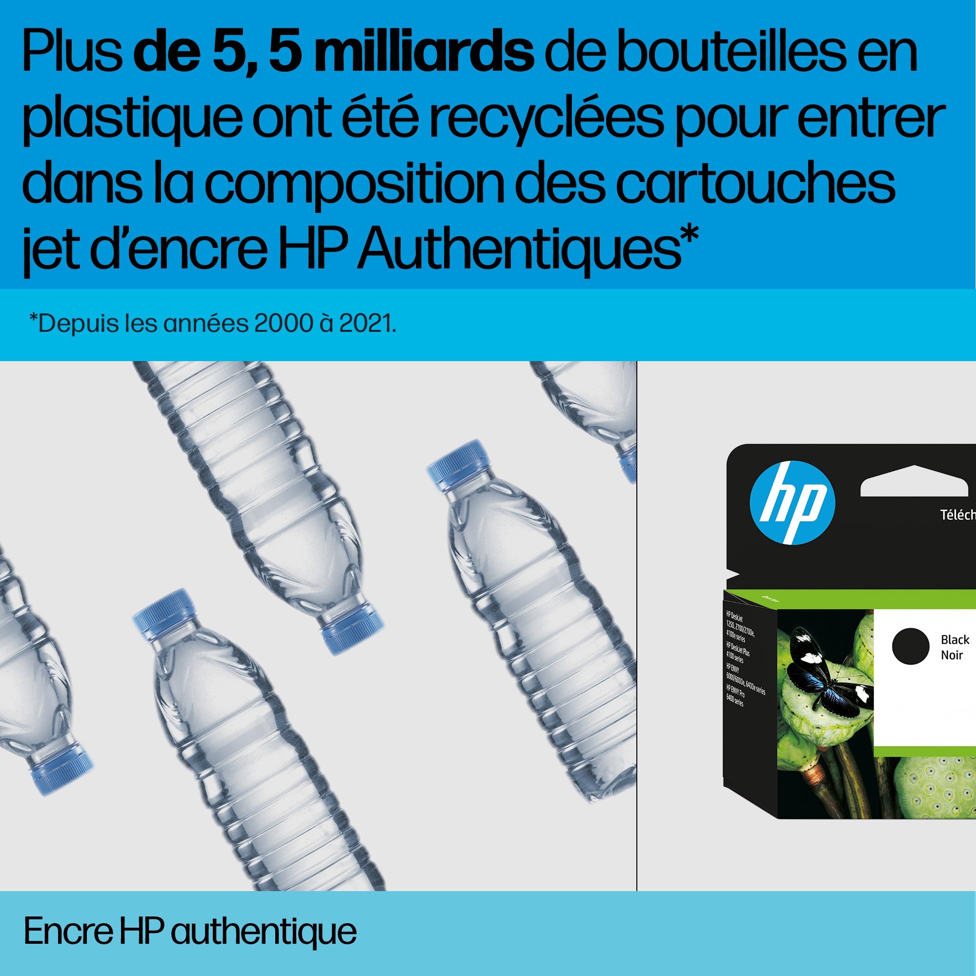 HP Cartouche d’encre 303 trois couleurs authentique