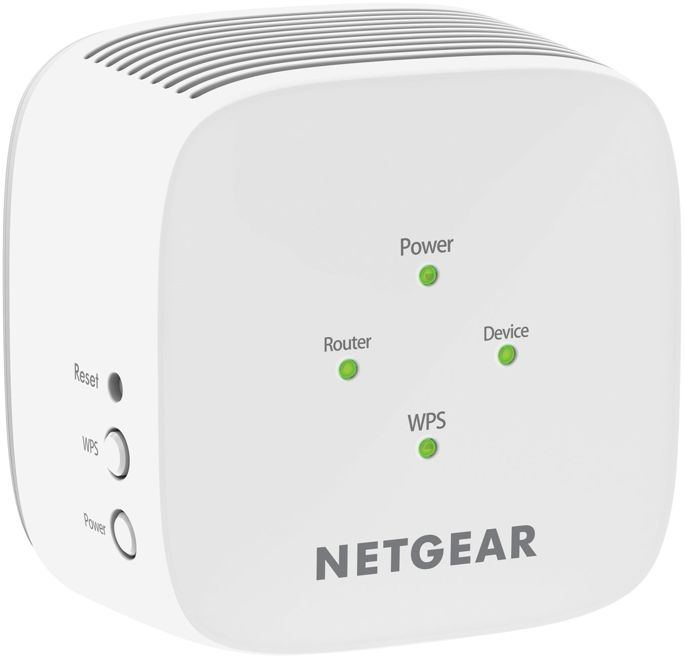 NETGEAR EX6110 Émetteur et récepteur réseau Blanc 10, 100, 300 Mbit/s