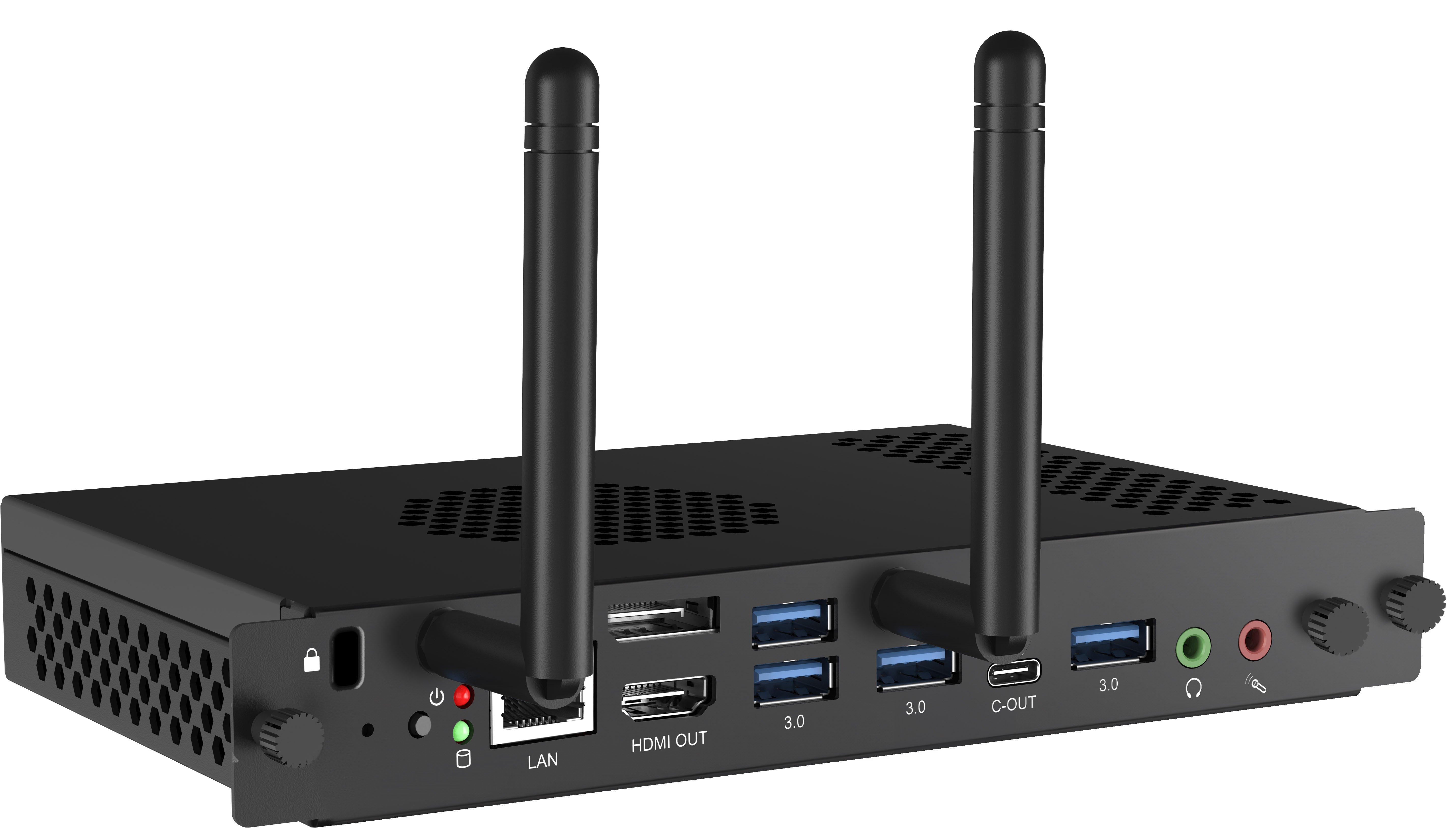 iiyama OPC51204BC-1 PC/poste de travail Intel® Core™ i5 i5-12450H 8 Go DDR4-SDRAM 256 Go SSD Windows 11 IoT Enterprise Mini PC Noir