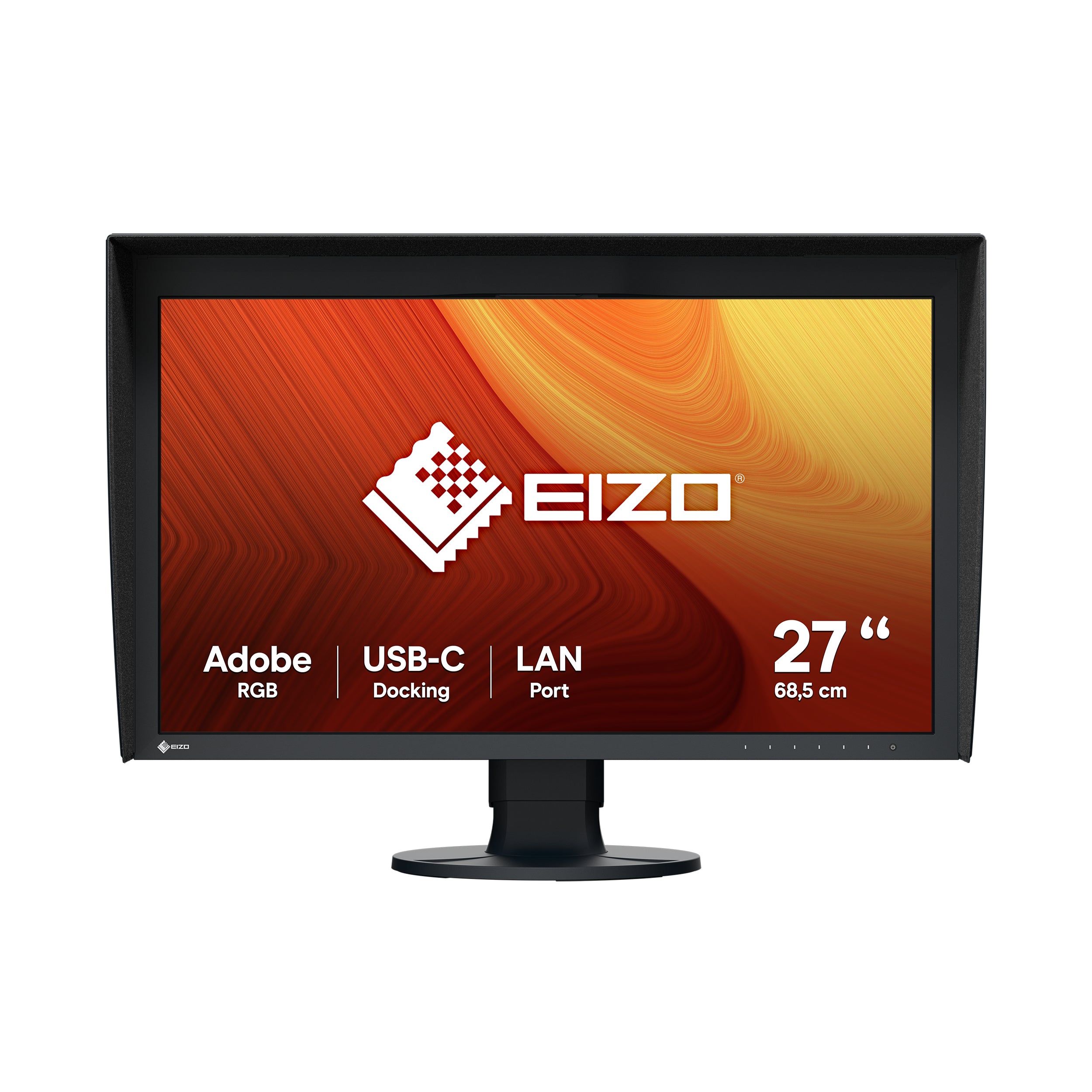 EIZO ColorEdge CG2700S écran plat de PC 68,6 cm (27") 2560 x 1440 pixels Wide Quad HD LCD Noir