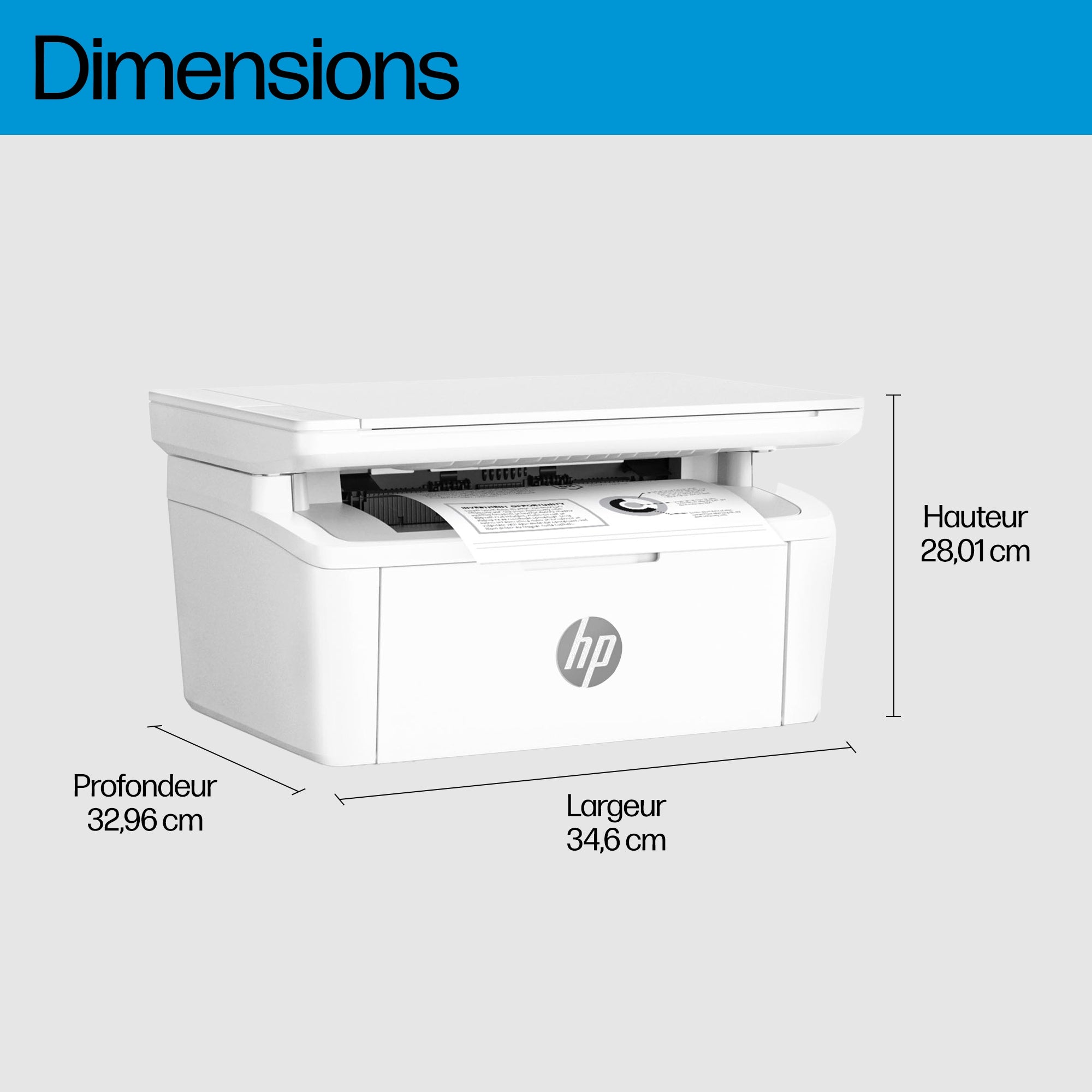 HP LaserJet MFP M140w Printer