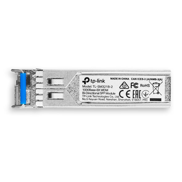 TP-Link TL-SM321B module émetteur-récepteur de réseau Fibre optique 1250 Mbit/s SFP