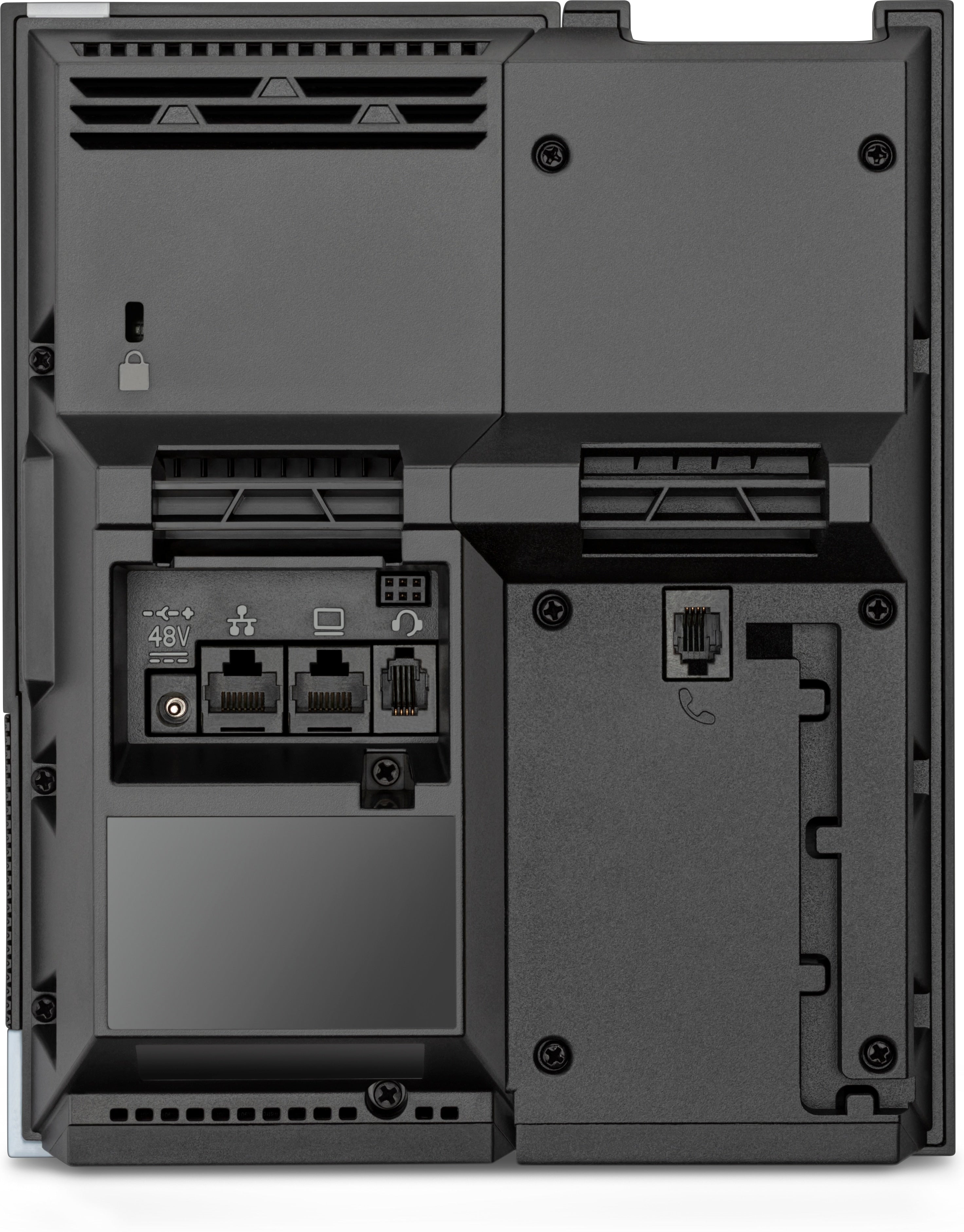 Poly Téléphone multimédia professionnel CCX 500 avec Open SIP et compatible PoE