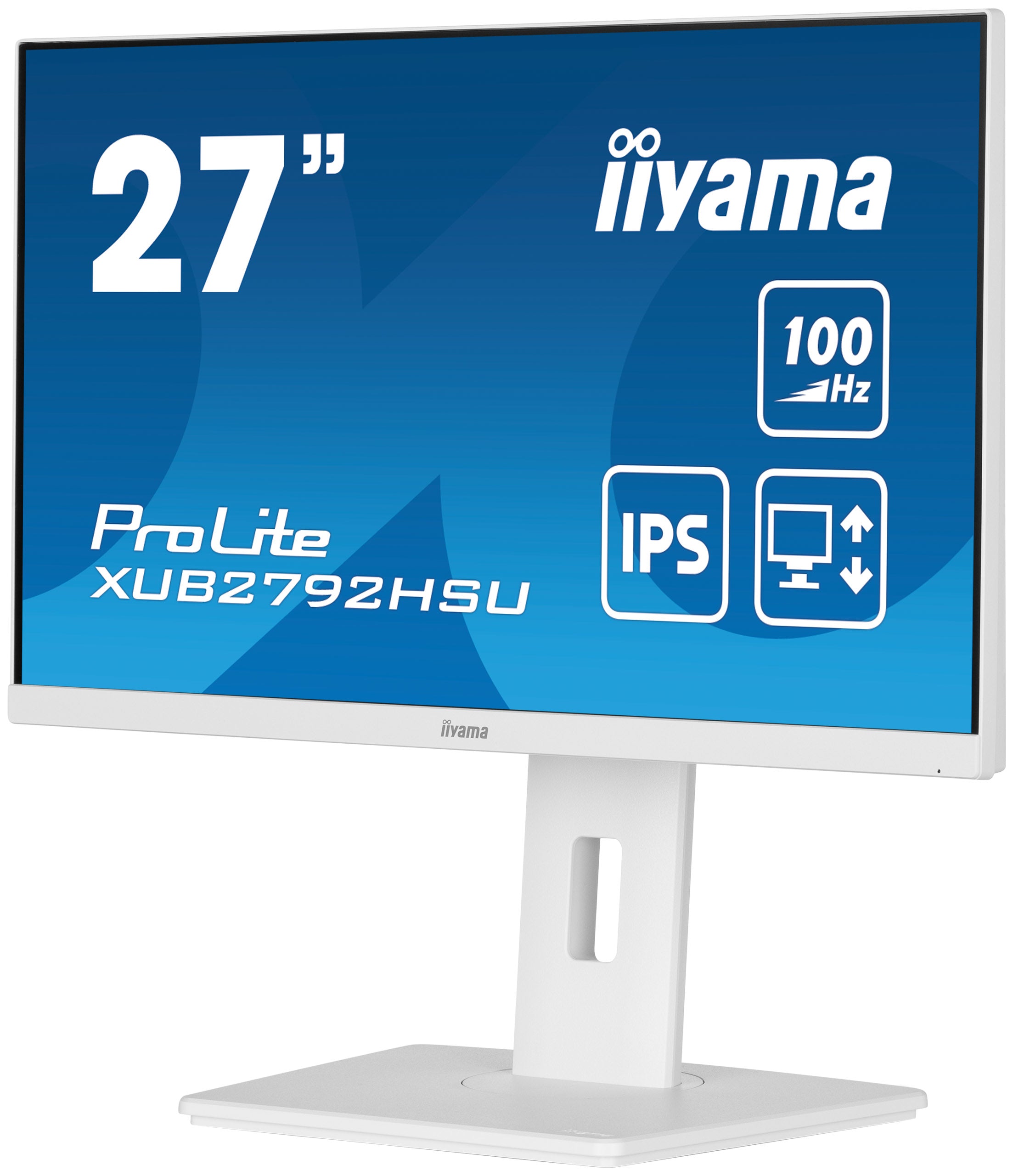 iiyama ProLite XUB2792HSU-W6 LED display 68,6 cm (27") 1920 x 1080 pixels Full HD Blanc
