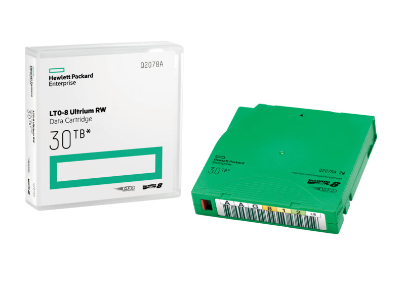 HP Q2078AN support de stockage de secours Bande de données vierge 30 To LTO 1,26 cm
