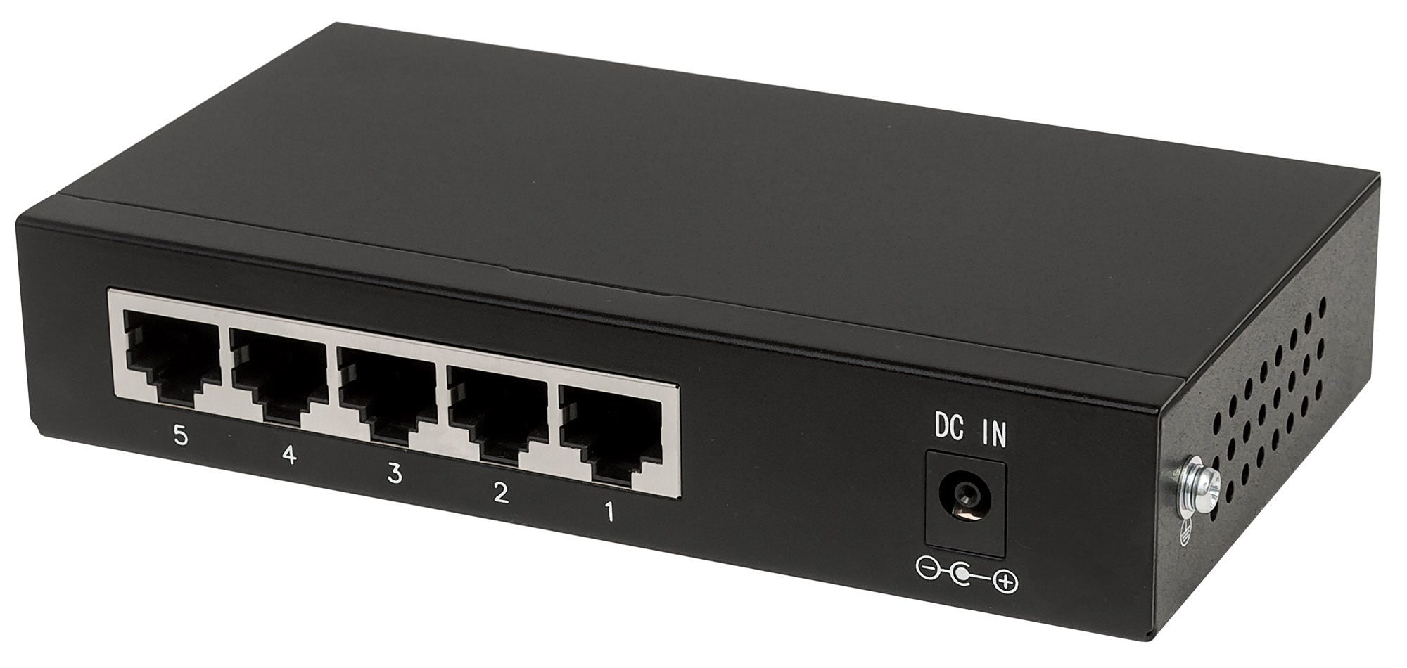 Intellinet 561228 commutateur réseau Non-géré Gigabit Ethernet (10/100/1000) Connexion Ethernet, supportant l'alimentation via ce port (PoE) Noir