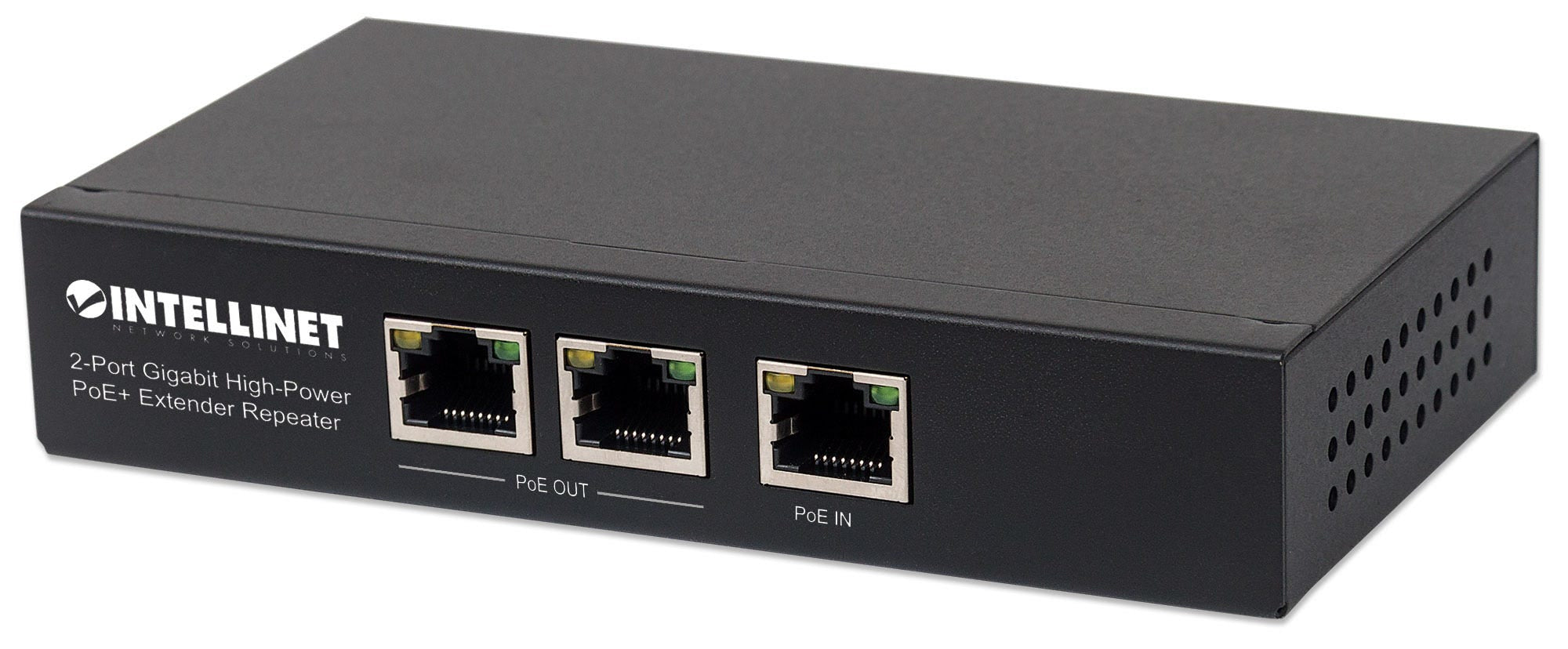 Intellinet 561266 commutateur réseau Non-géré Gigabit Ethernet (10/100/1000) Connexion Ethernet, supportant l'alimentation via ce port (PoE) Noir