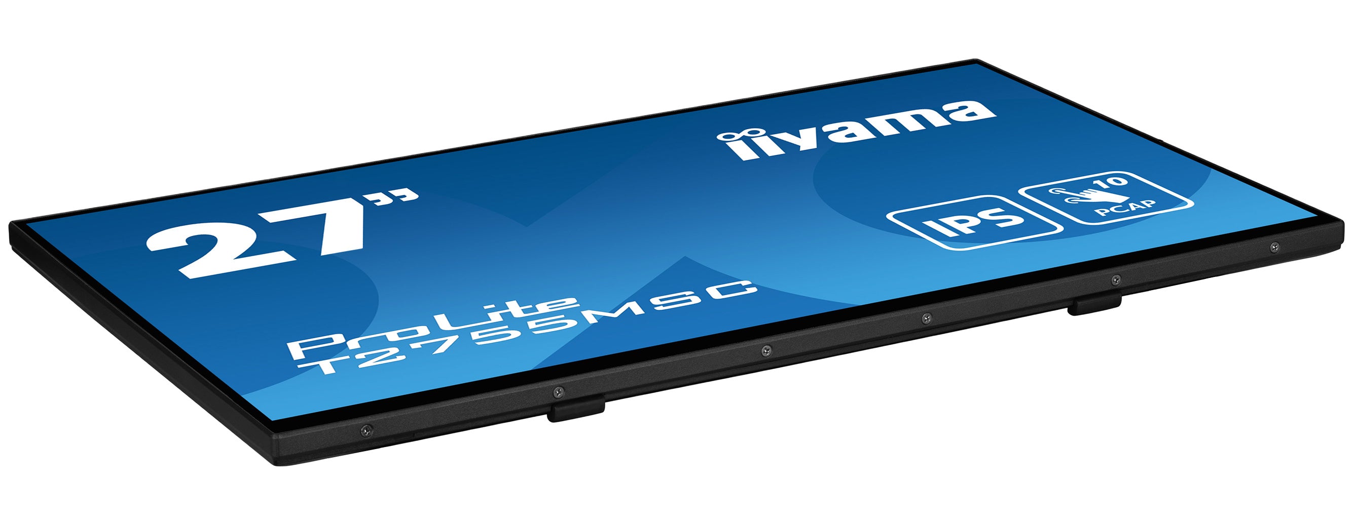 iiyama ProLite T2755MSC-B1 écran plat de PC 68,6 cm (27") 1920 x 1080 pixels Full HD LED Écran tactile Dessus de table Noir
