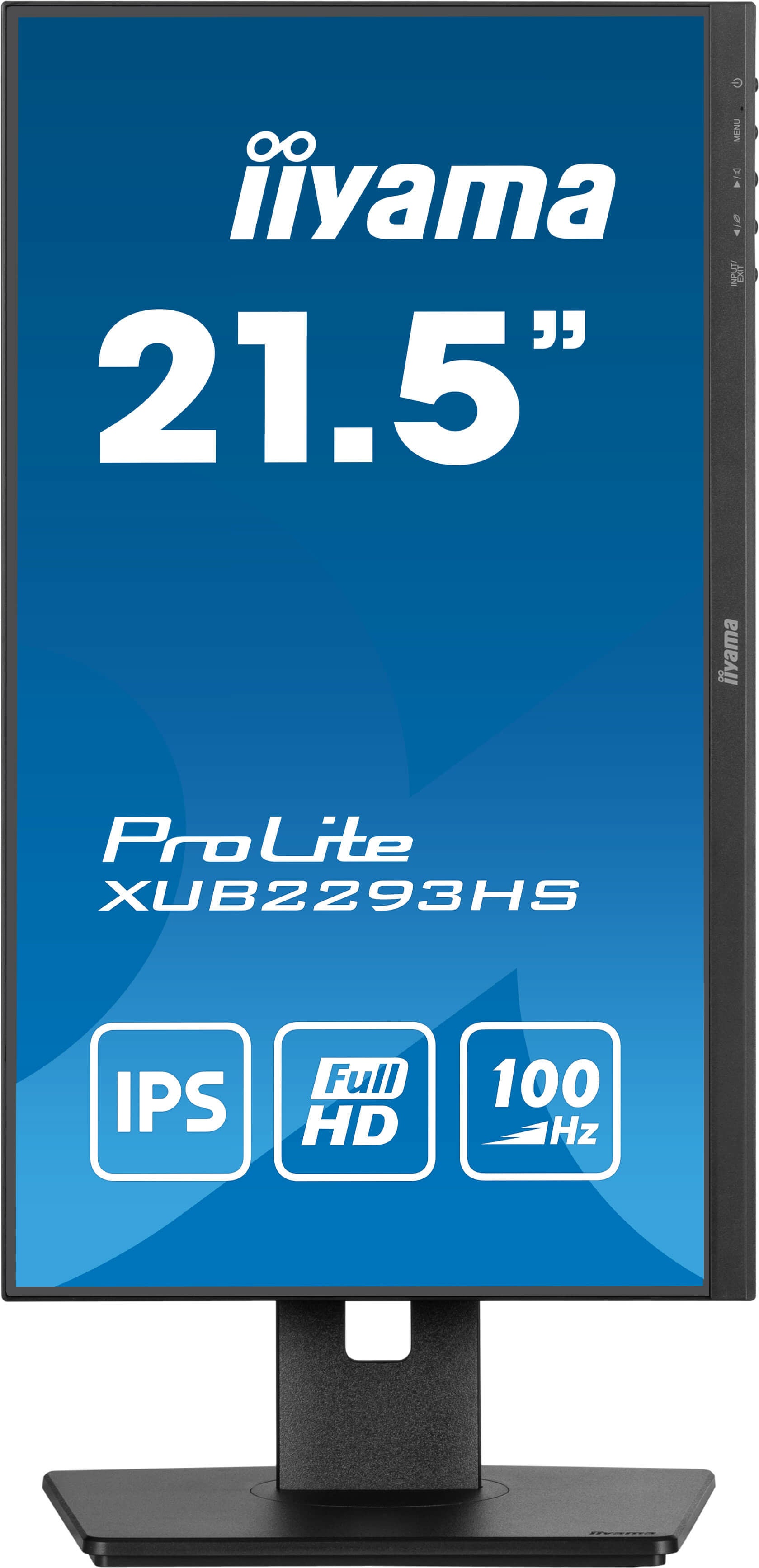 iiyama ProLite XUB2293HS-B6 écran plat de PC 54,6 cm (21.5") 1920 x 1080 pixels Full HD LED Noir