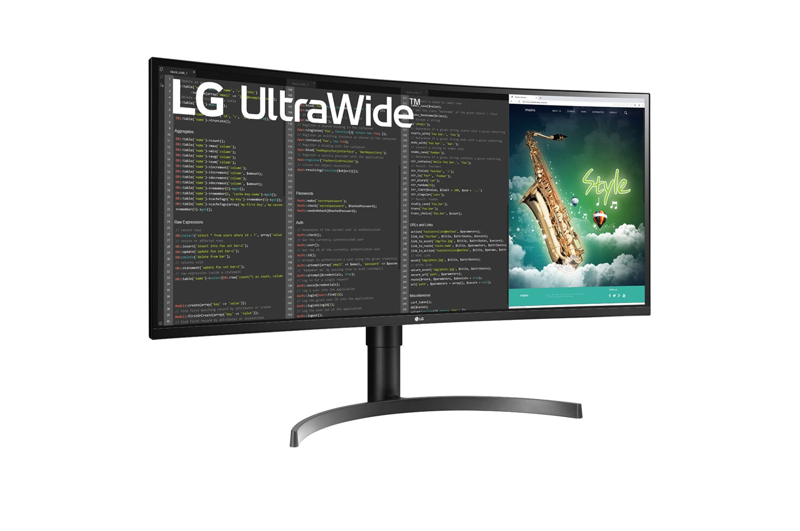 LG 35WN75CP-B.AEU LED display 88,9 cm (35") 3440 x 1440 pixels 4K Ultra HD Noir