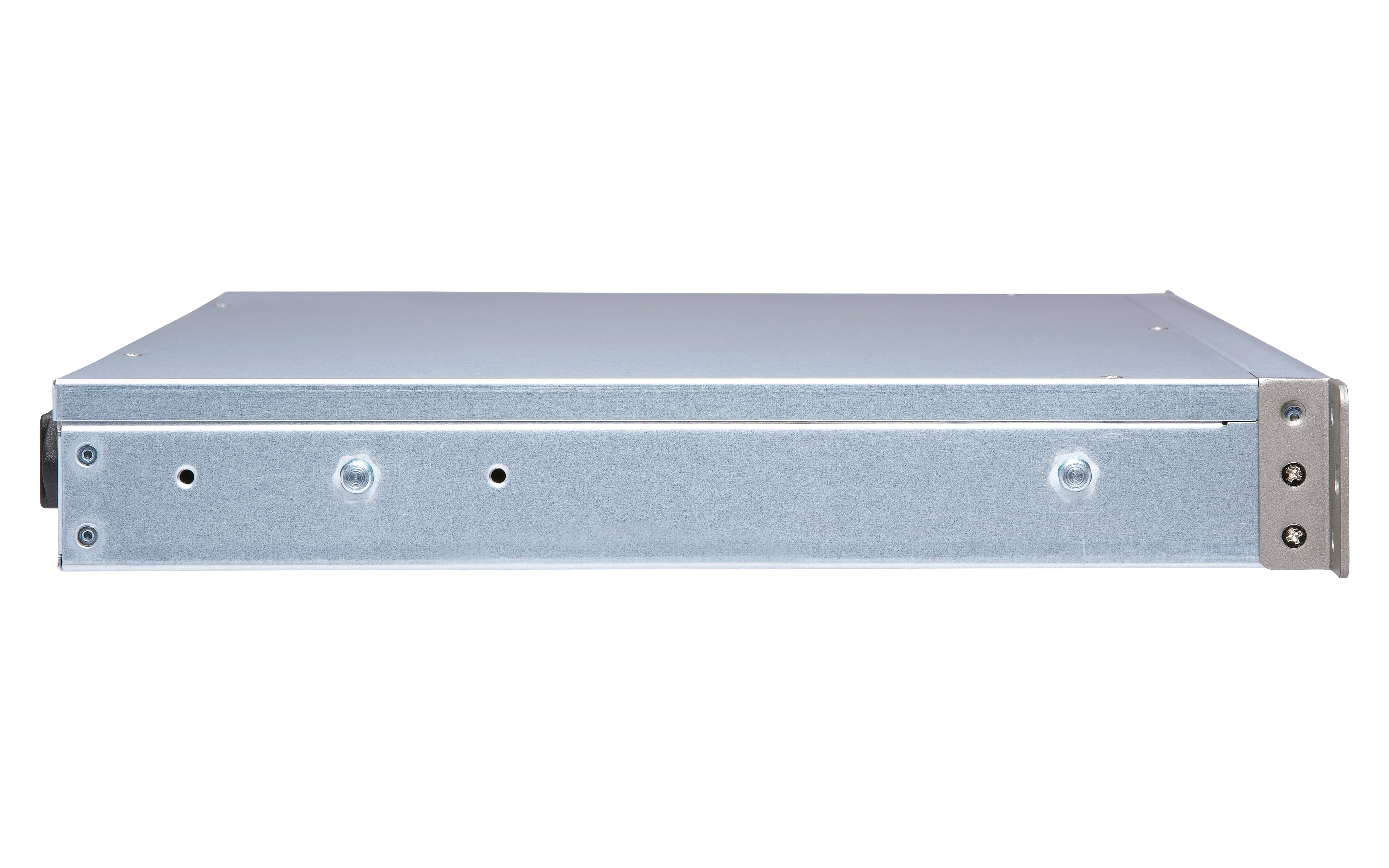 QNAP TS-431XeU NAS Rack (1 U) Annapurna Labs Alpine AL-314 2 Go DDR3 0 To QNAP QTS Noir, Acier inoxydable