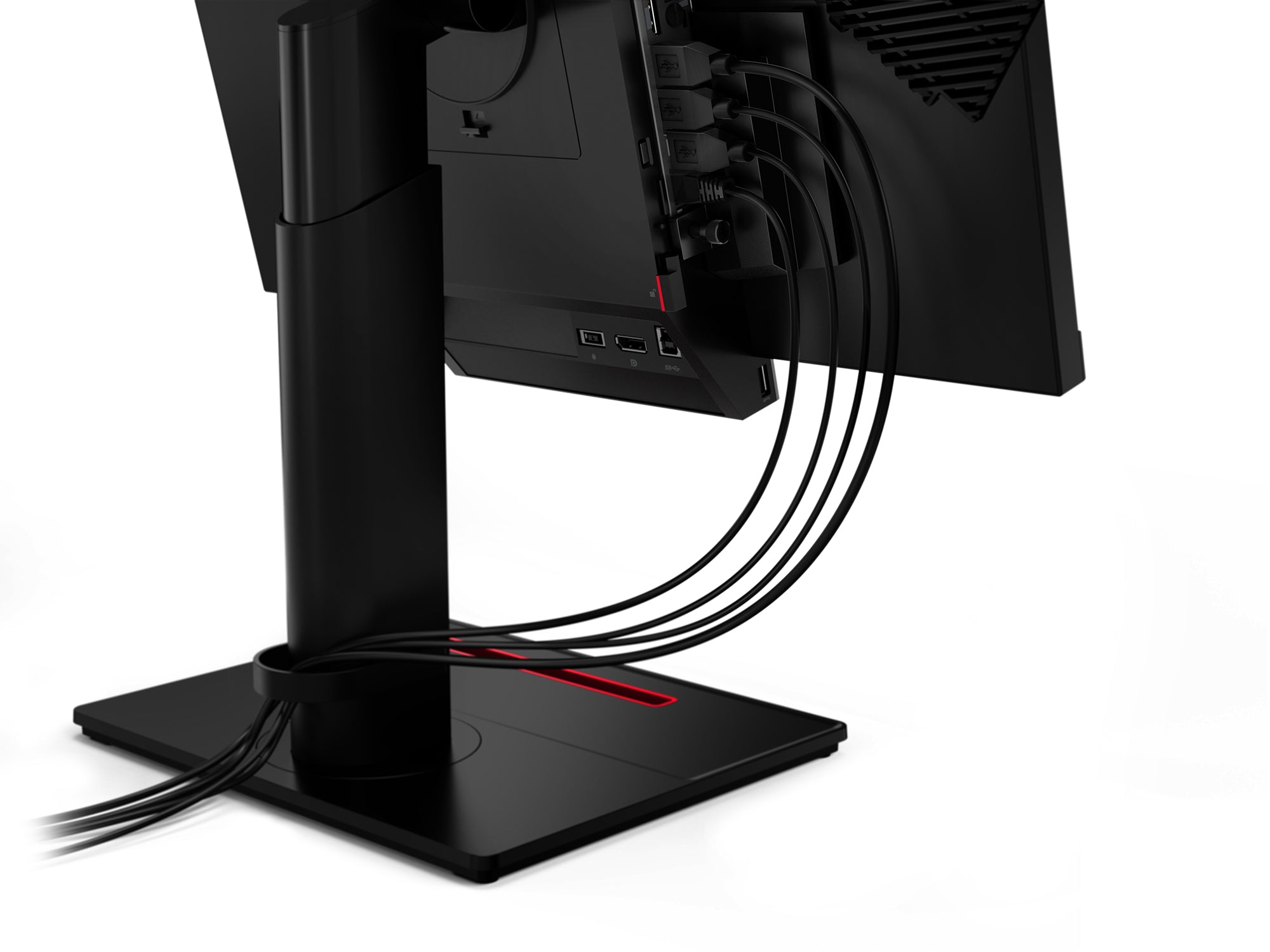 Lenovo ThinkCentre Tiny in One LED display 54,6 cm (21.5") 1920 x 1080 pixels Full HD Noir