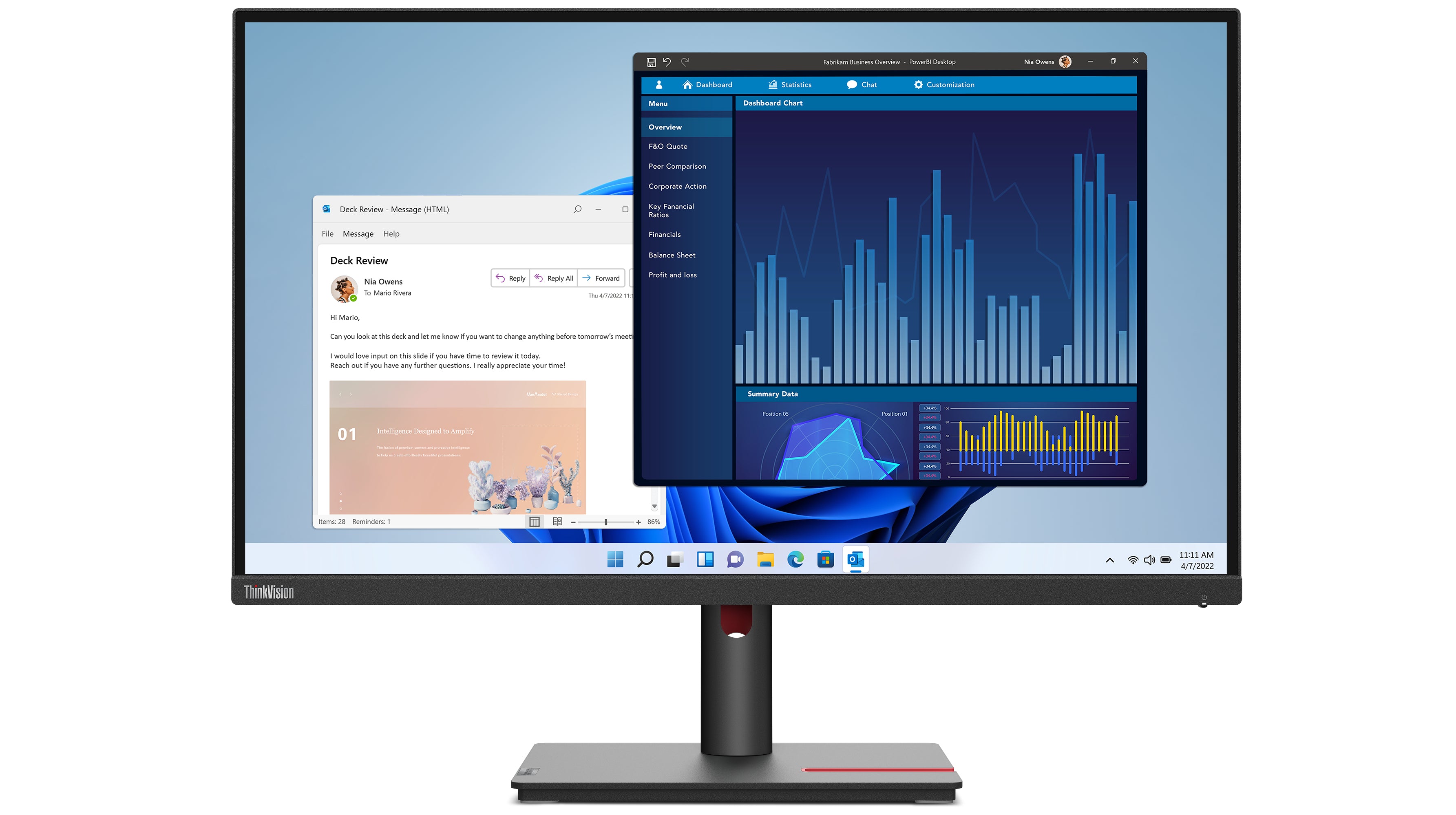 Lenovo ThinkVision T27p-30 LED display 68,6 cm (27") 3840 x 2160 pixels 4K Ultra HD Noir