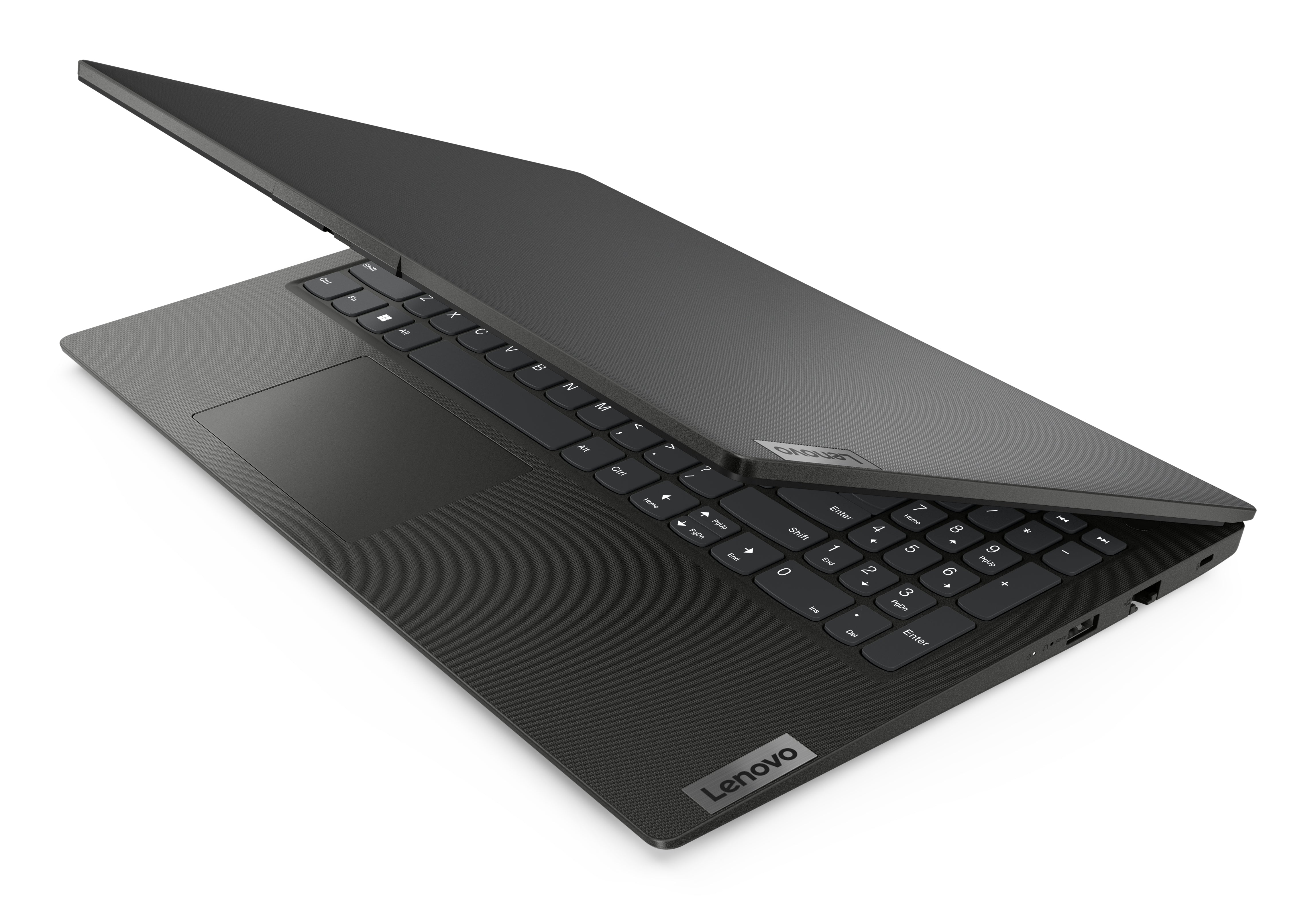 Lenovo V15 G4 IRU Intel® Core™ i5 i5-13420H Ordinateur portable 39,6 cm (15.6") Full HD 8 Go DDR4-SDRAM 256 Go SSD Wi-Fi 5 (802.11ac) Windows 11 Pro Anglais Noir