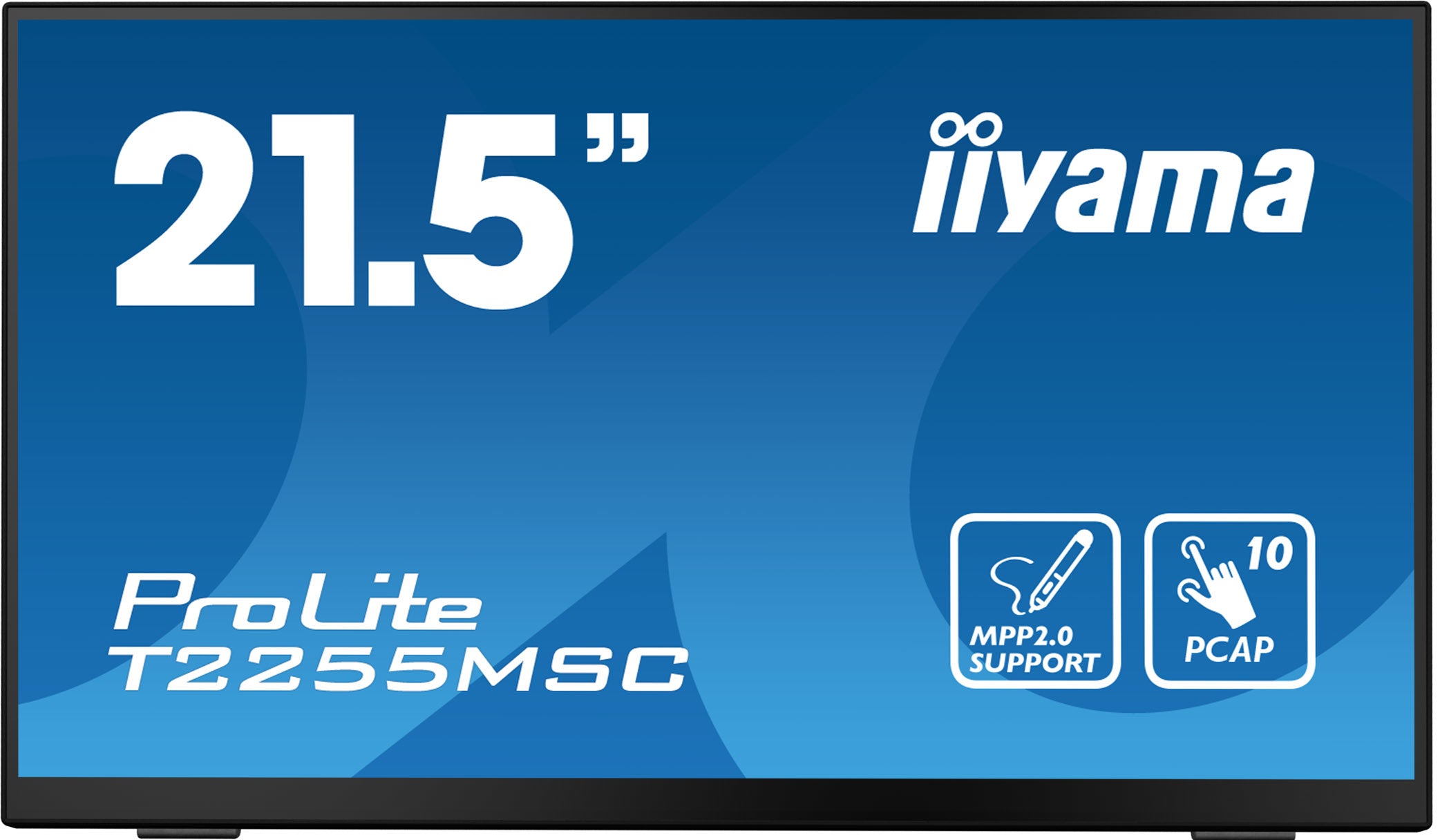 iiyama ProLite T2255MSC-B1 écran plat de PC 54,6 cm (21.5") 1920 x 1080 pixels Full HD LCD Écran tactile Noir