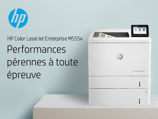 HP Color LaserJet Enterprise M555x, Imprimer, Impression recto-verso