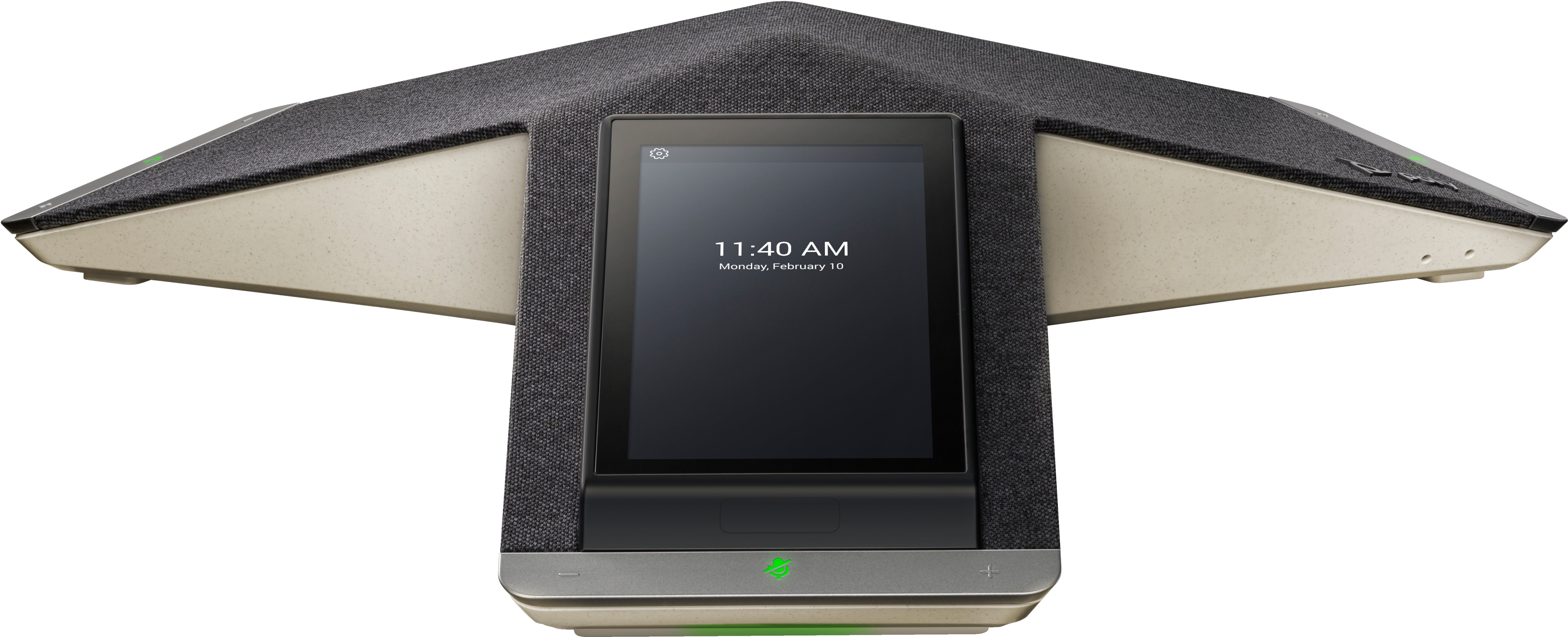 POLY Téléphone de conférence IP Trio C60 pour Microsoft Teams, radio complète et compatible PoE