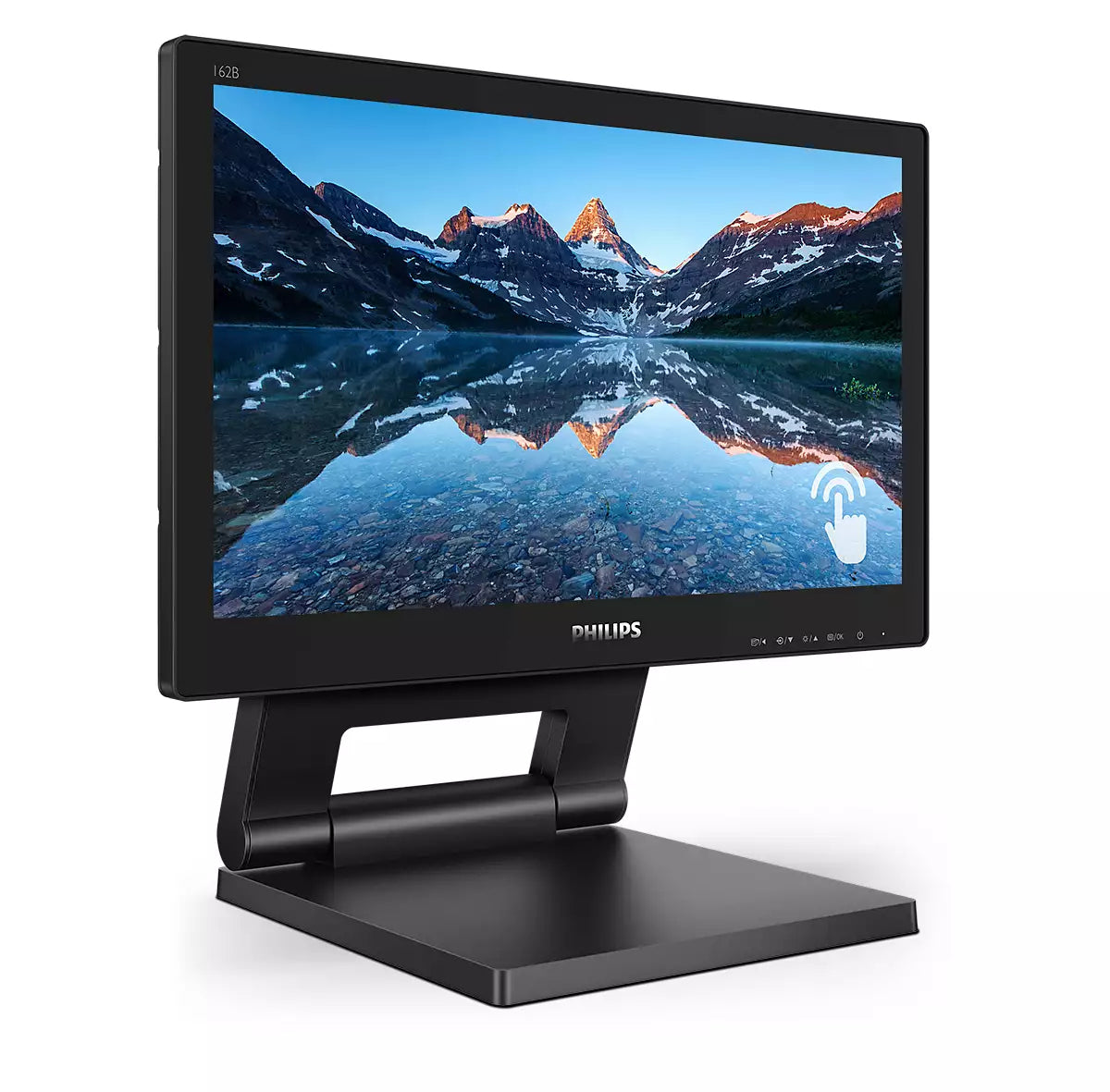 Philips 162B9T/00 écran plat de PC 39,6 cm (15.6") 1366 x 768 pixels HD LCD Écran tactile Noir