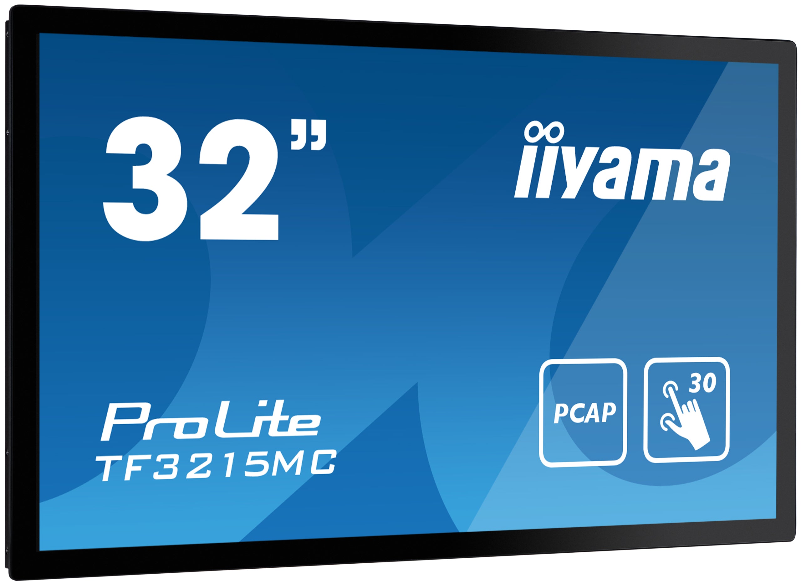 iiyama ProLite TF3215MC-B2 écran plat de PC 80 cm (31.5") 1920 x 1080 pixels Full HD LED Écran tactile Kiosque Noir