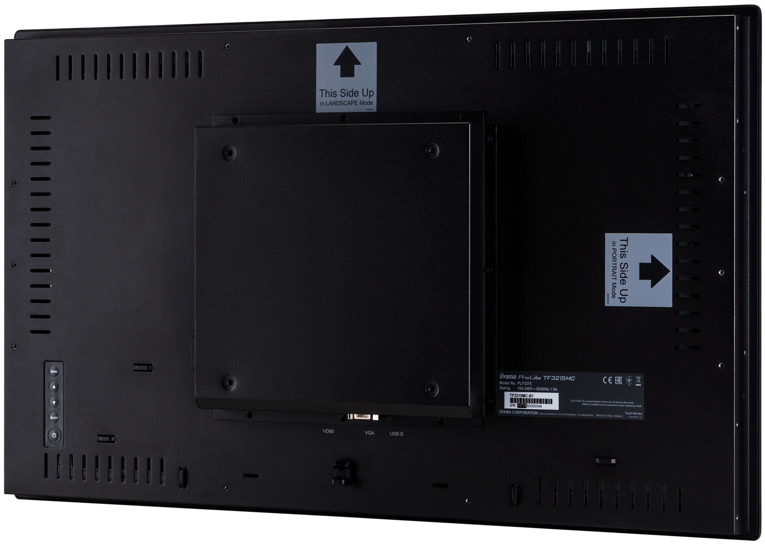iiyama ProLite TF3215MC-B2 écran plat de PC 81,3 cm (32") 1920 x 1080 pixels Full HD LED Écran tactile Kiosque Noir