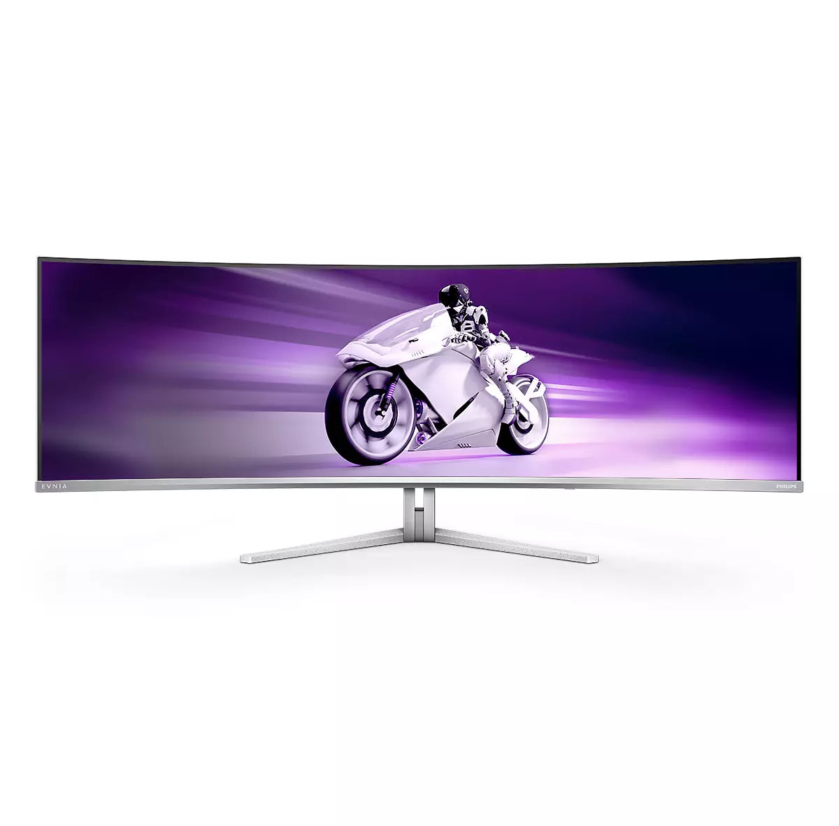 Philips Evnia 8000 49M2C8900/00 écran plat de PC 124,2 cm (48.9") 5120 x 1440 pixels Dual QHD QD-OLED Blanc