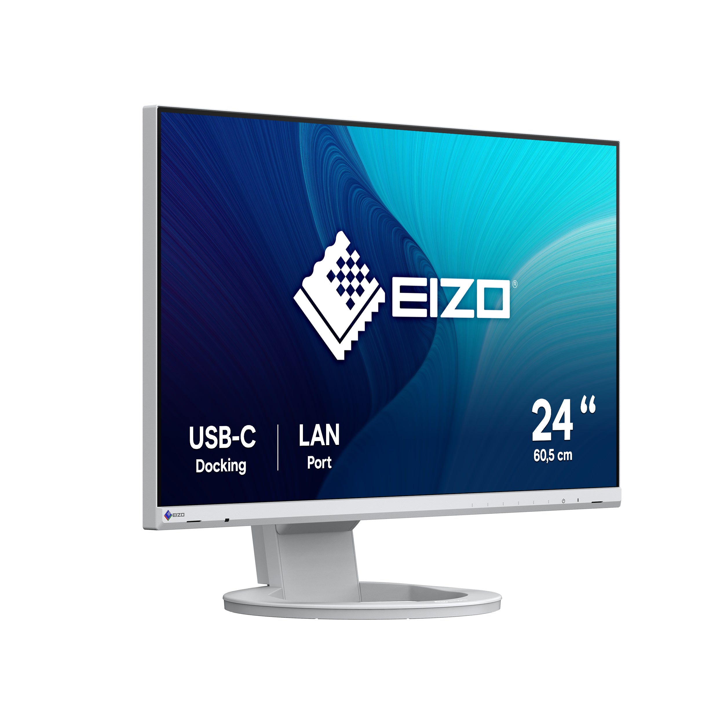 EIZO FlexScan EV2490-WT LED display 60,5 cm (23.8") 1920 x 1080 pixels Full HD Blanc