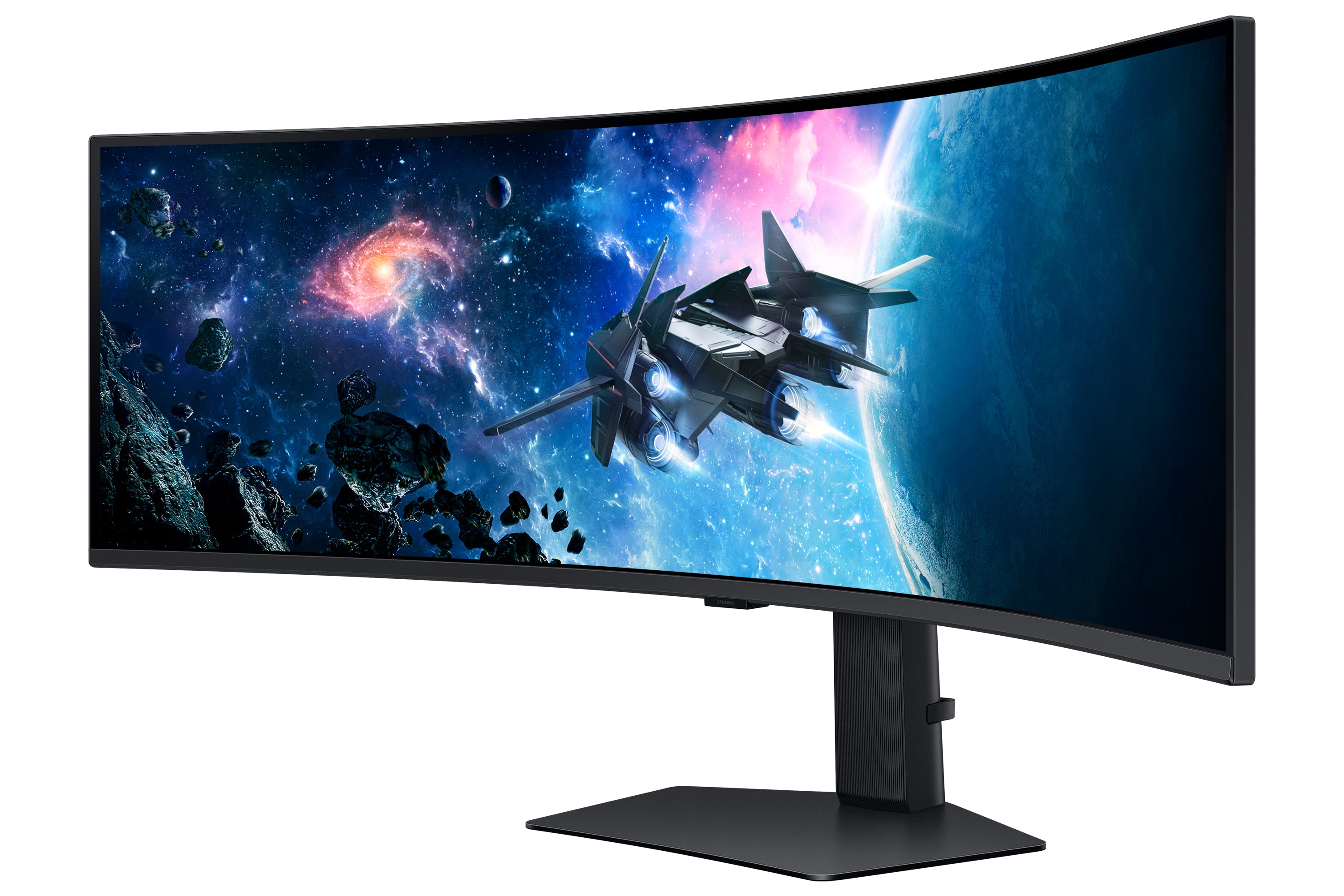 Samsung G95C écran plat de PC 124,5 cm (49") 5120 x 1440 pixels Dual QHD LED Noir