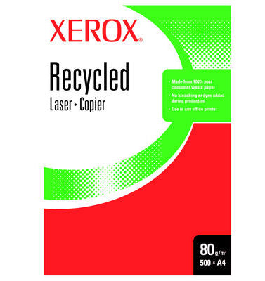 Xerox Recycled Paper A4, White papier jet d'encre