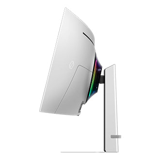 Samsung G93SC écran plat de PC 124,5 cm (49") 5120 x 1440 pixels Dual QHD OLED Argent