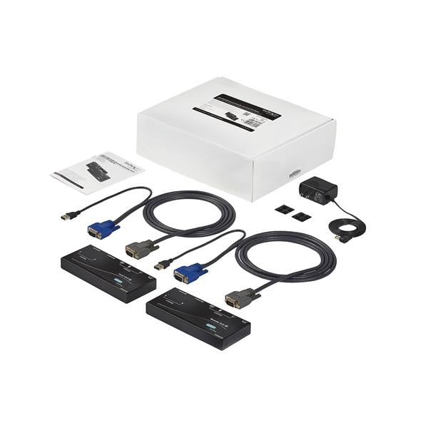 StarTech.com Extendeur Prolongateur de Console KVM de 150m sur Cat5 avec VGA et USB