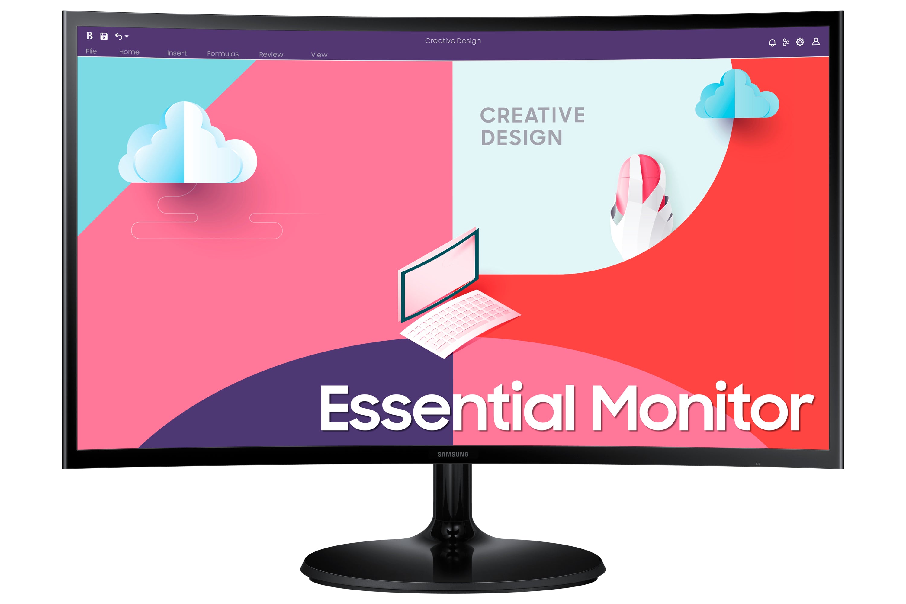 Samsung S36C écran plat de PC 61 cm (24") 1920 x 1080 pixels Full HD LCD Noir