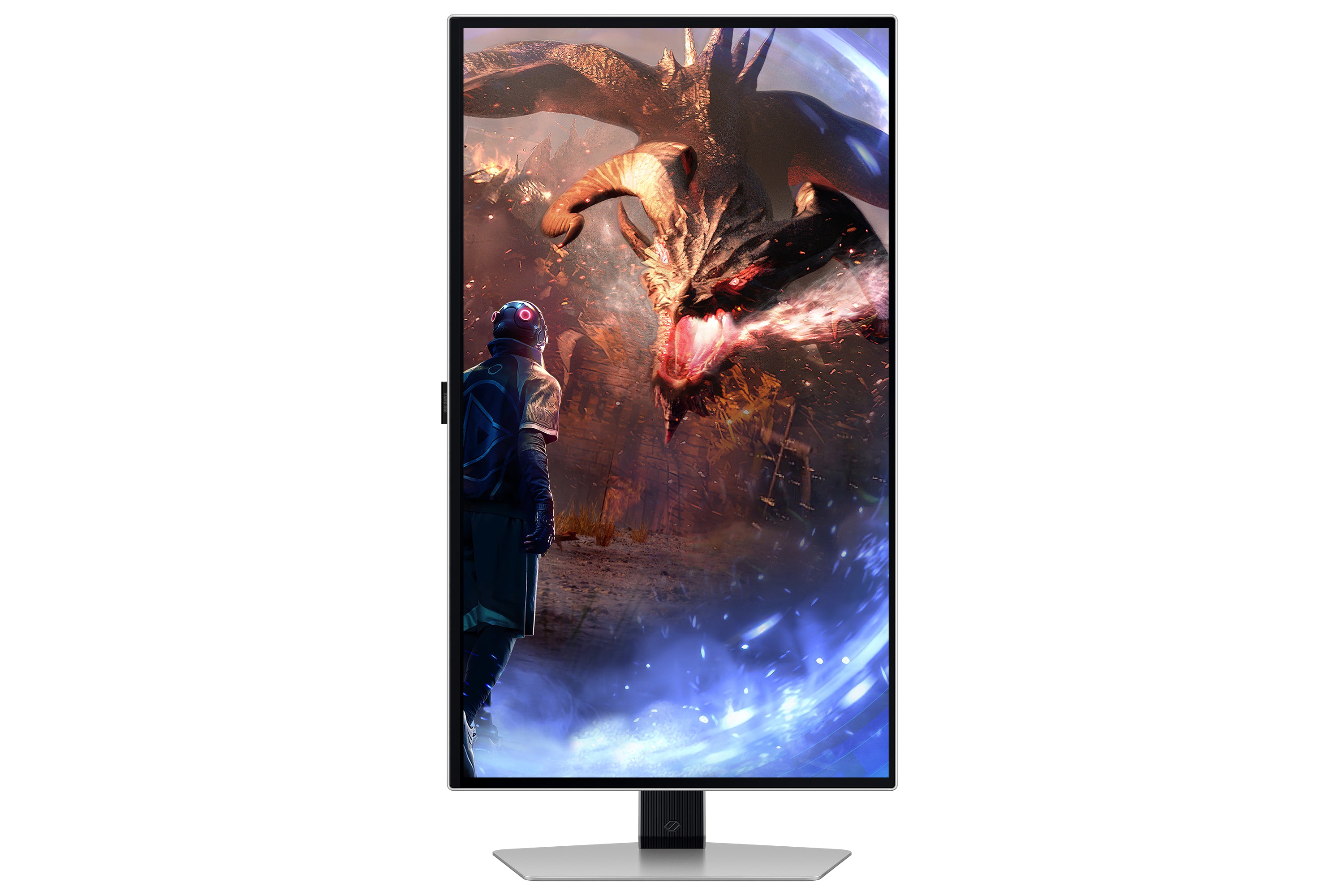 Samsung G60SD écran plat de PC 68,6 cm (27") 2560 x 1440 pixels Quad HD OLED Argent