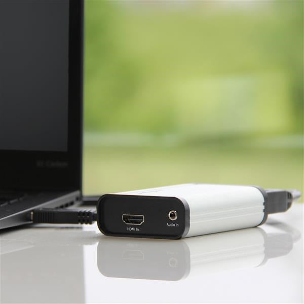 StarTech.com Carte Acquisition HDMI USB-C - UVC - Acquisition Vidéo 1080p, 60ips par USB 3.0 Type C - Live Streaming - Enregistreur HDMI Audio/Vidéo - Compatible USB-C/USB-A/Thunderbolt 3