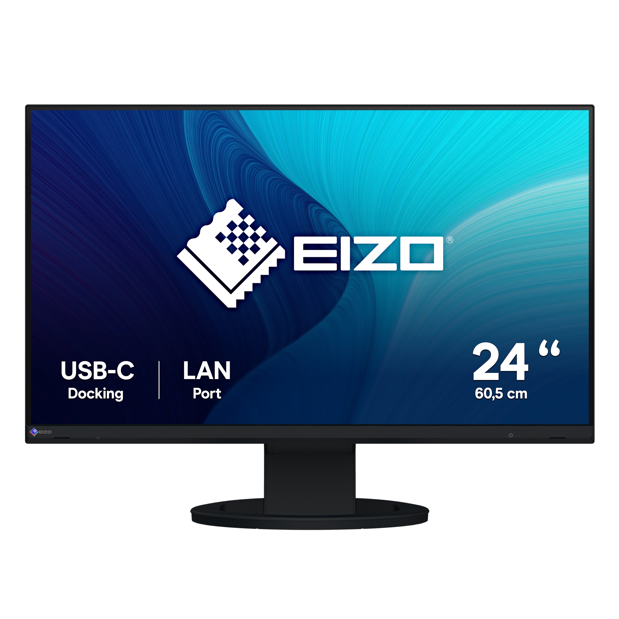 EIZO FlexScan EV2490-BK LED display 60,5 cm (23.8") 1920 x 1080 pixels Full HD Noir