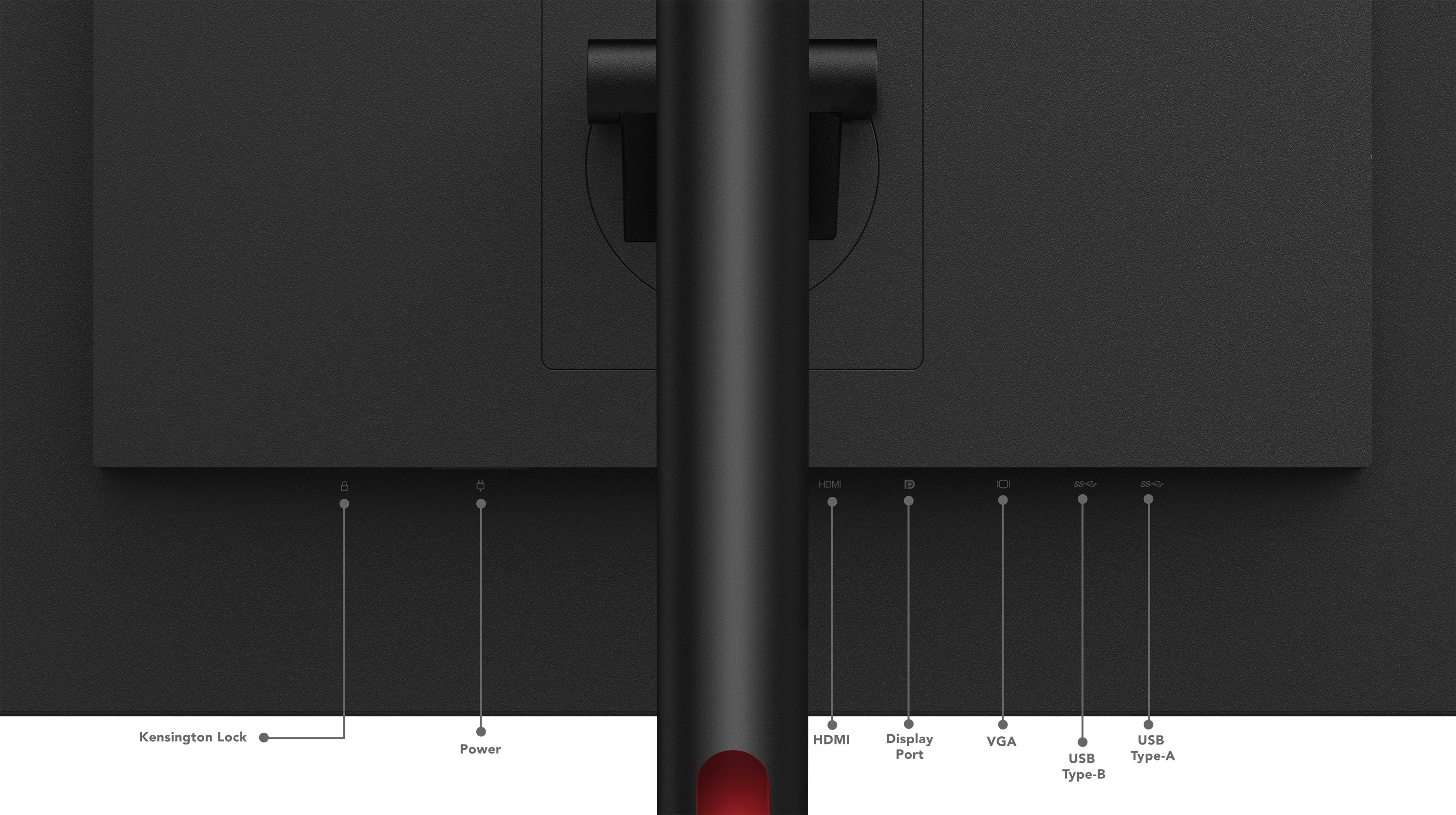 Lenovo ThinkVision T27i-30 LED display 68,6 cm (27") 1920 x 1080 pixels Full HD Noir