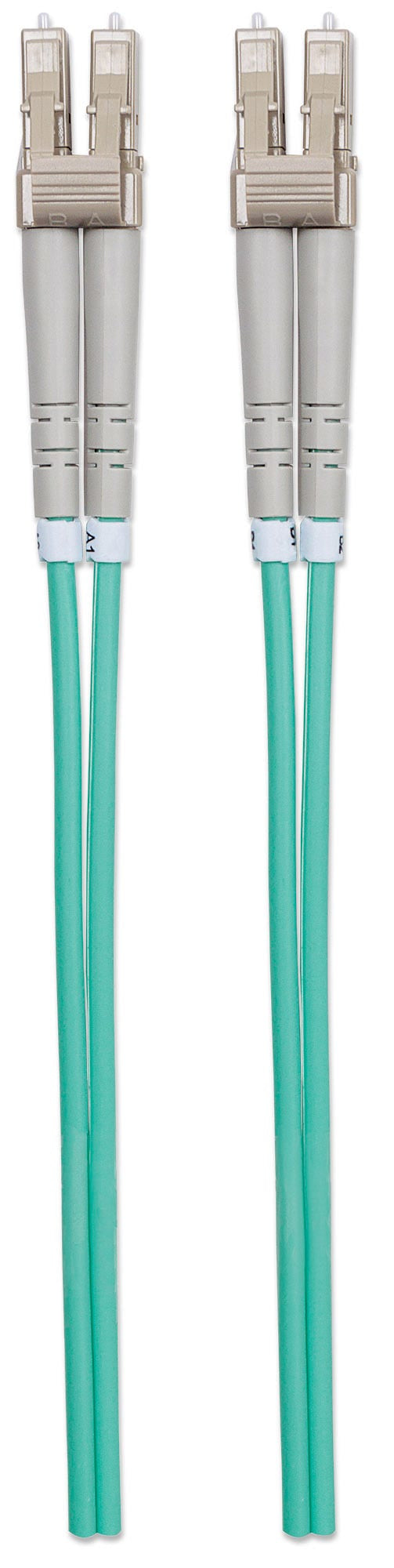 Intellinet 750080 câble InfiniBand et à fibres optiques 5 m LC Couleur aqua