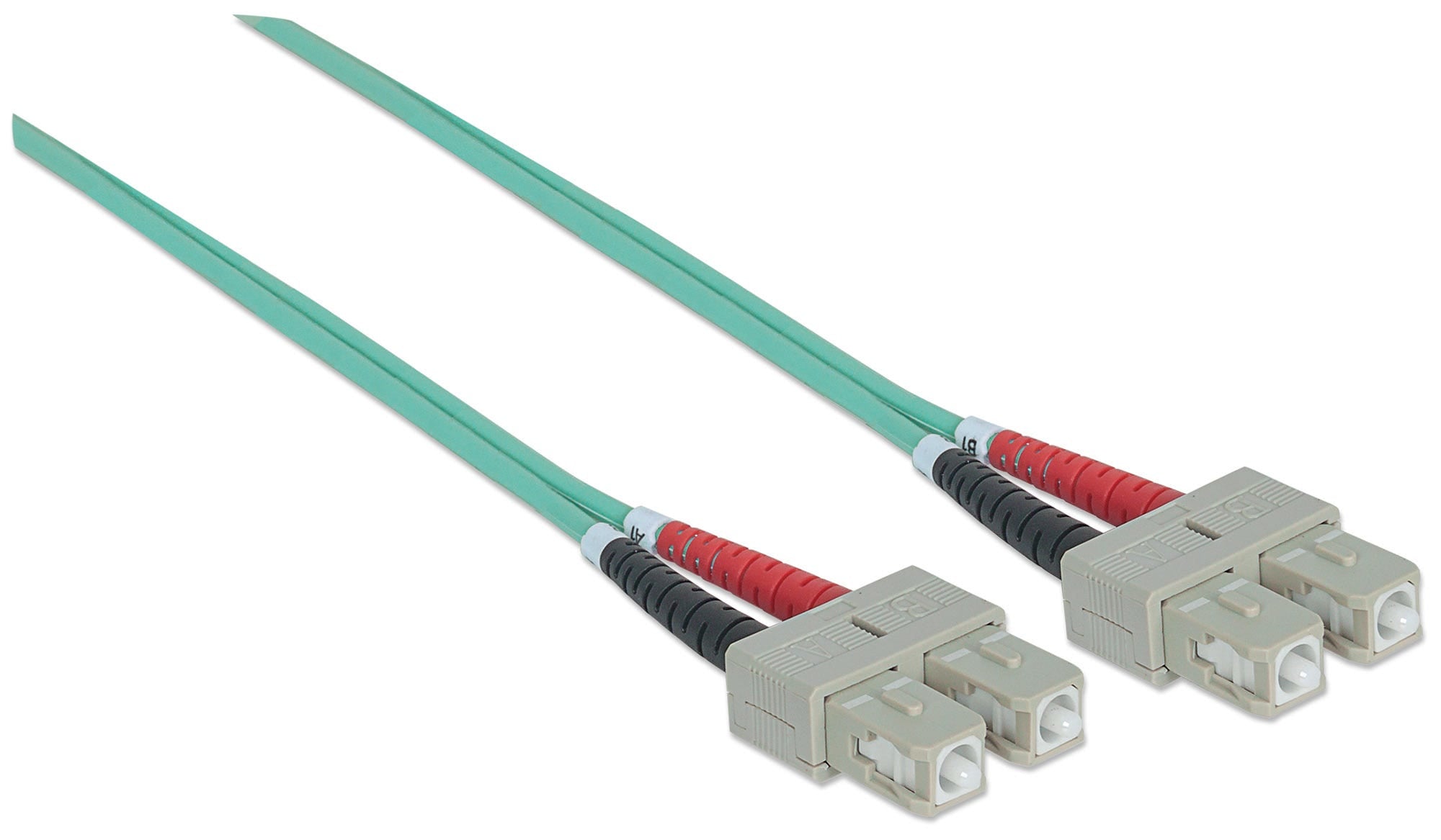 Intellinet 751025 câble InfiniBand et à fibres optiques 1 m SC Couleur aqua