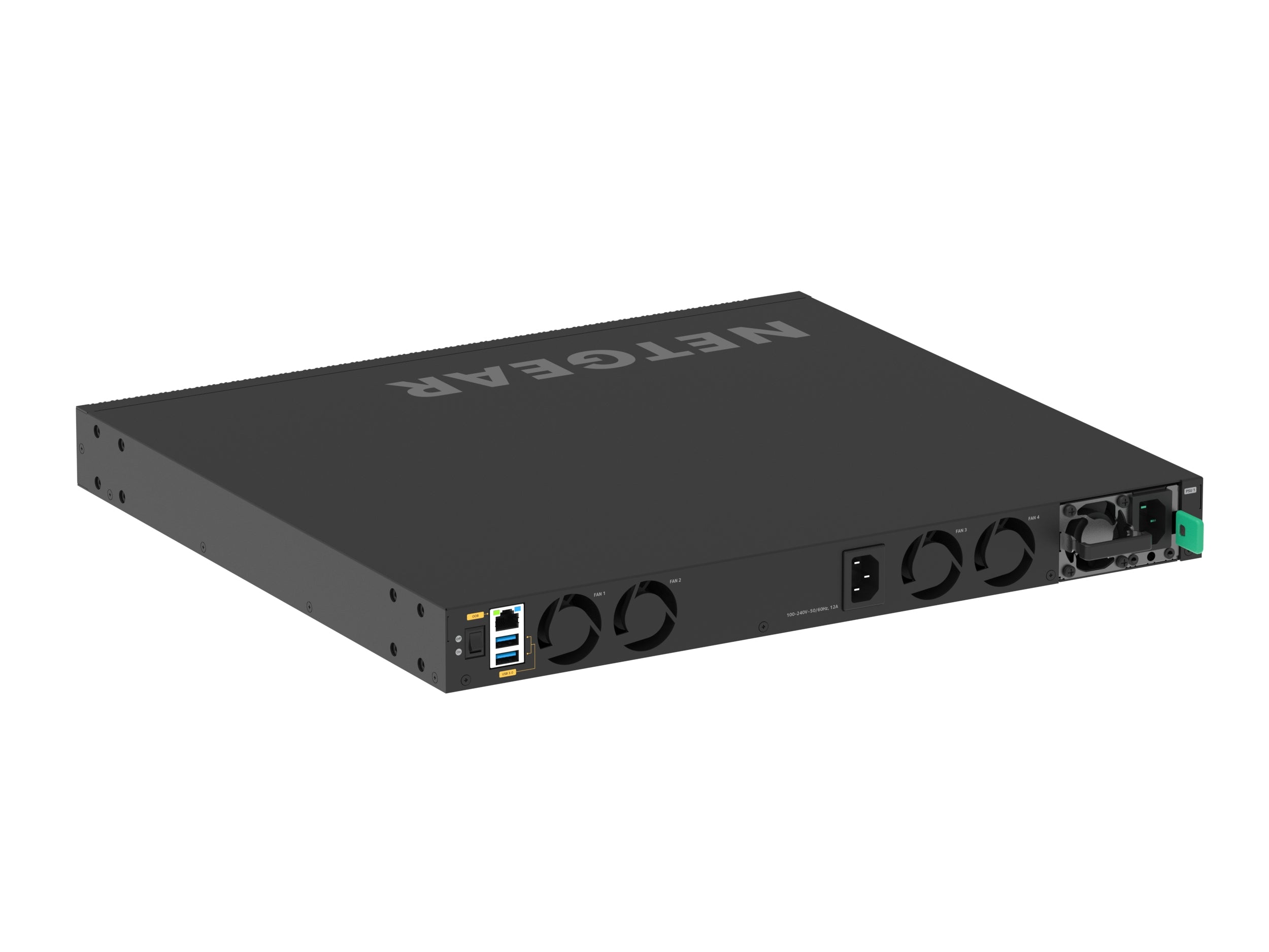NETGEAR M4350-24X4V Géré L3 10G Ethernet (100/1000/10000) Connexion Ethernet, supportant l'alimentation via ce port (PoE) 1U Noir