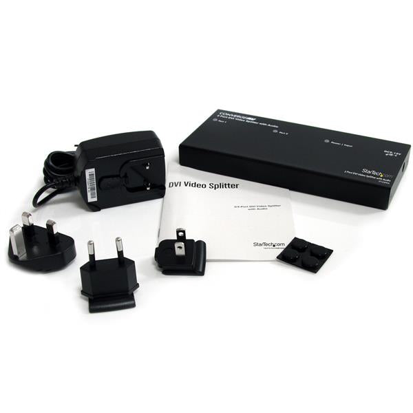 StarTech.com Répartiteur vidéo 2 ports DVI avec audio